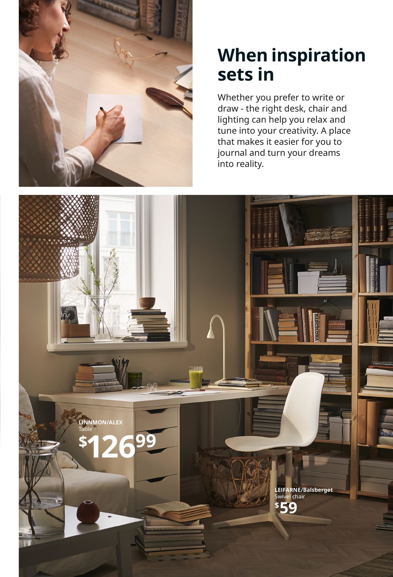 Catalogue IKEA  Workspaces 2021 from 08/04/2020