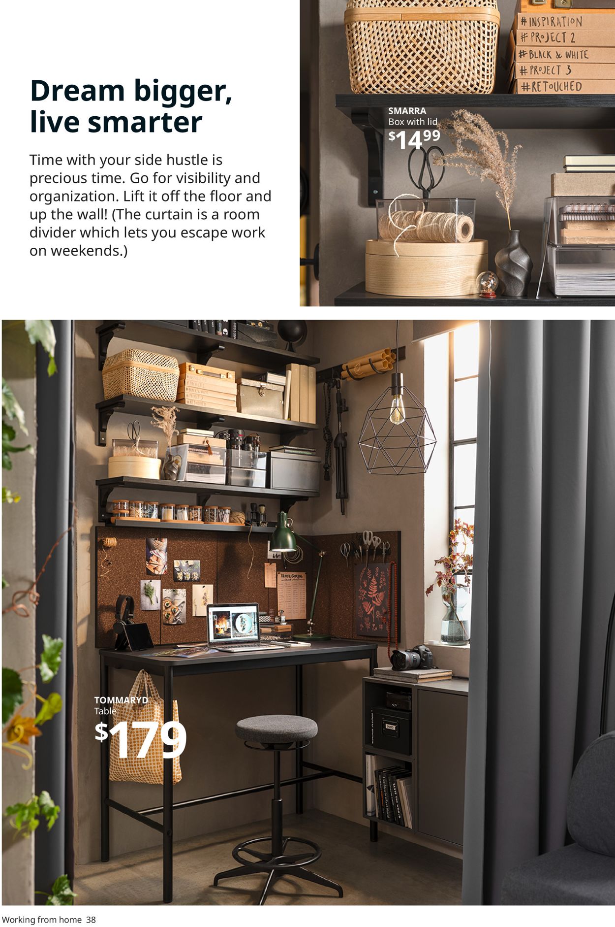 Catalogue IKEA  Workspaces 2021 from 08/04/2020