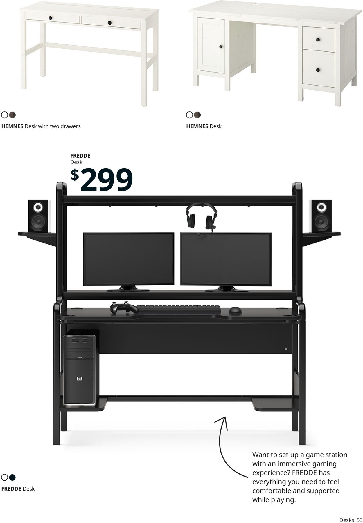 Catalogue IKEA  Workspaces 2021 from 08/04/2020