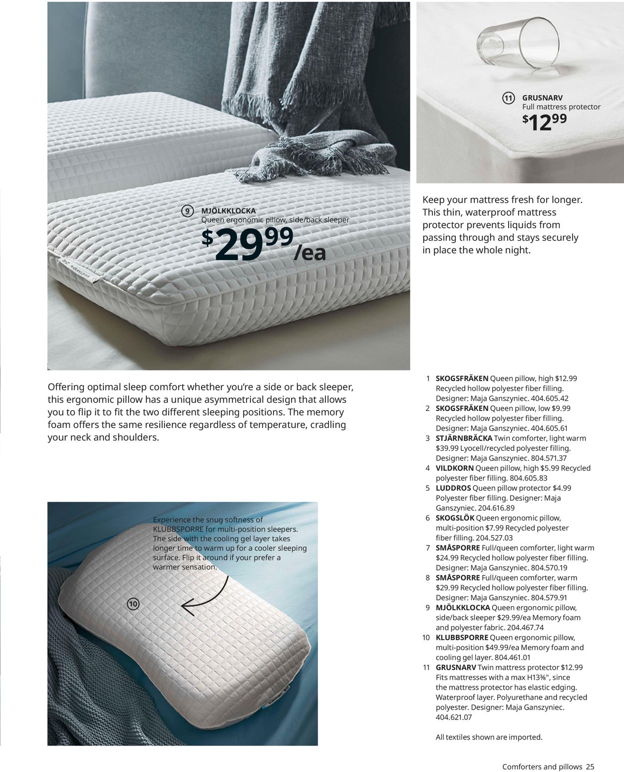Catalogue IKEA  Bedroom 2021 from 09/10/2020