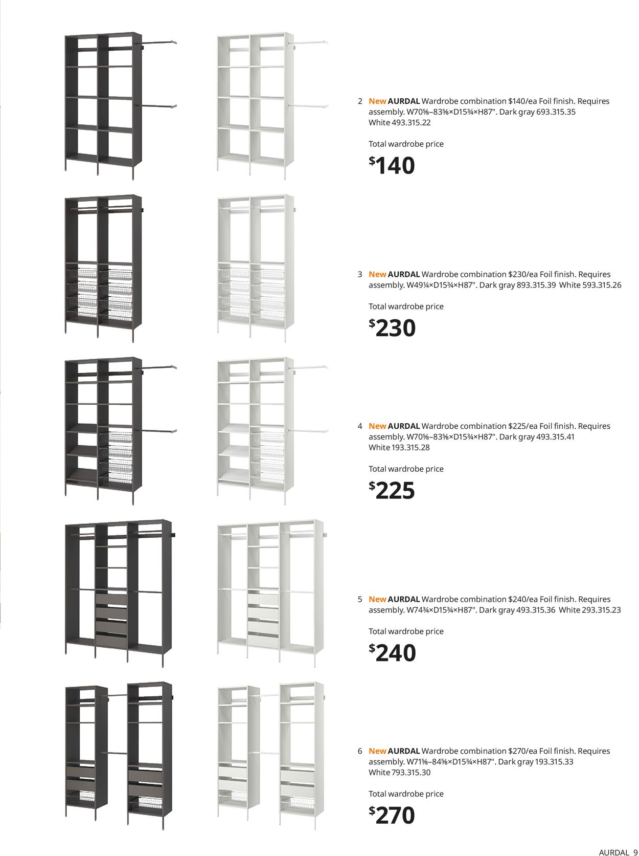 Catalogue IKEA Wardrobe 2021 from 09/10/2020