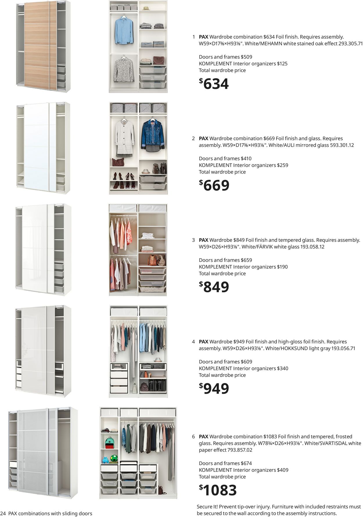 Catalogue IKEA Wardrobe 2021 from 09/10/2020