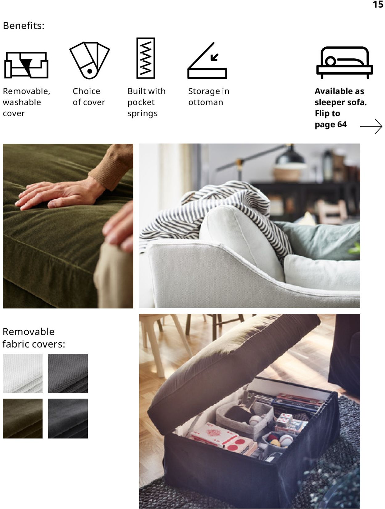 Catalogue IKEA Sofa brochure 2021 from 01/01/2021