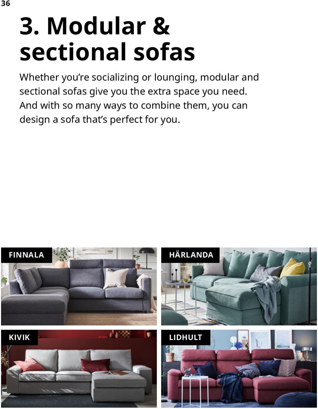 Catalogue IKEA Sofa brochure 2021 from 01/01/2021