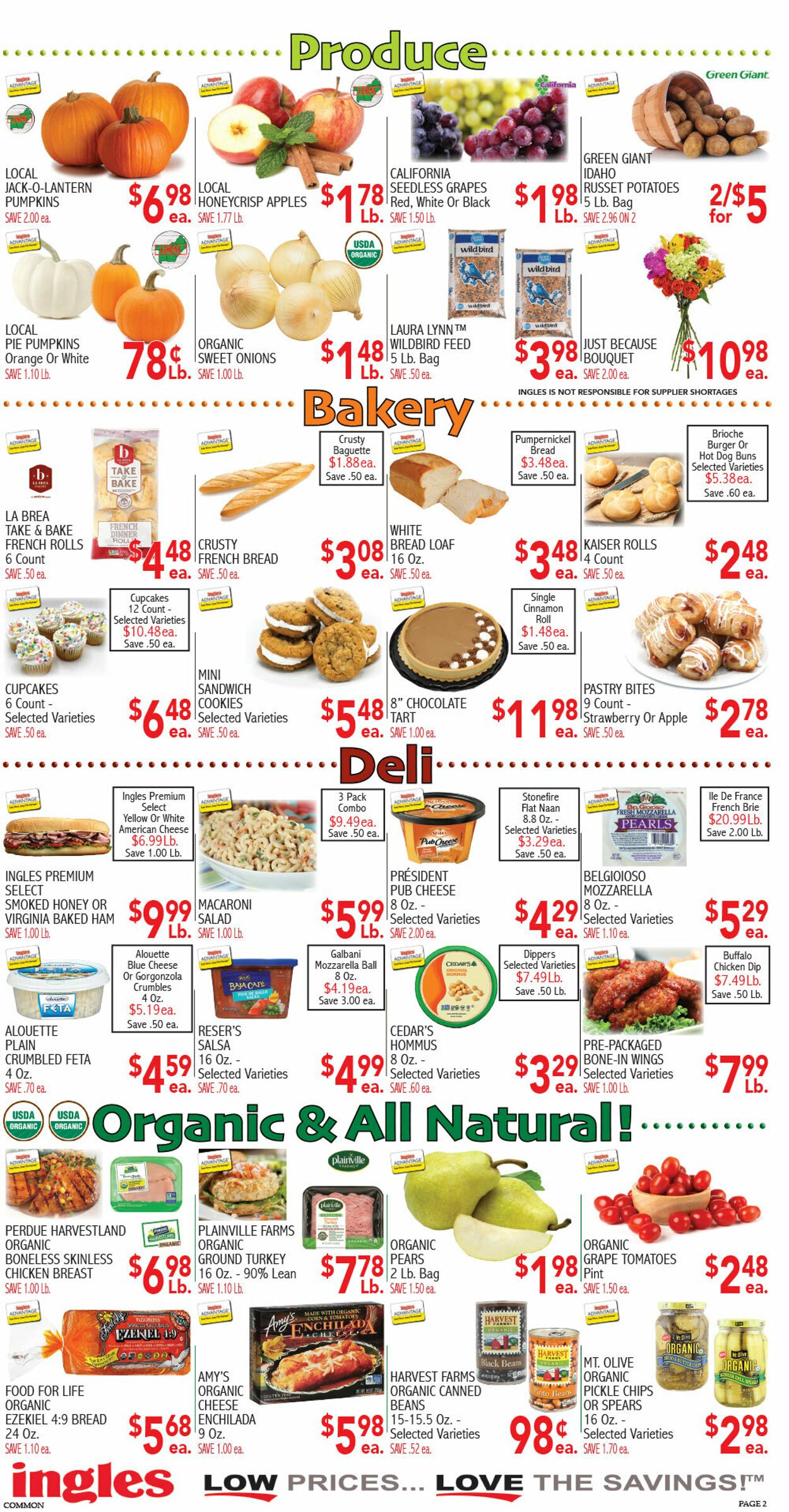 Catalogue Ingles from 09/24/2025