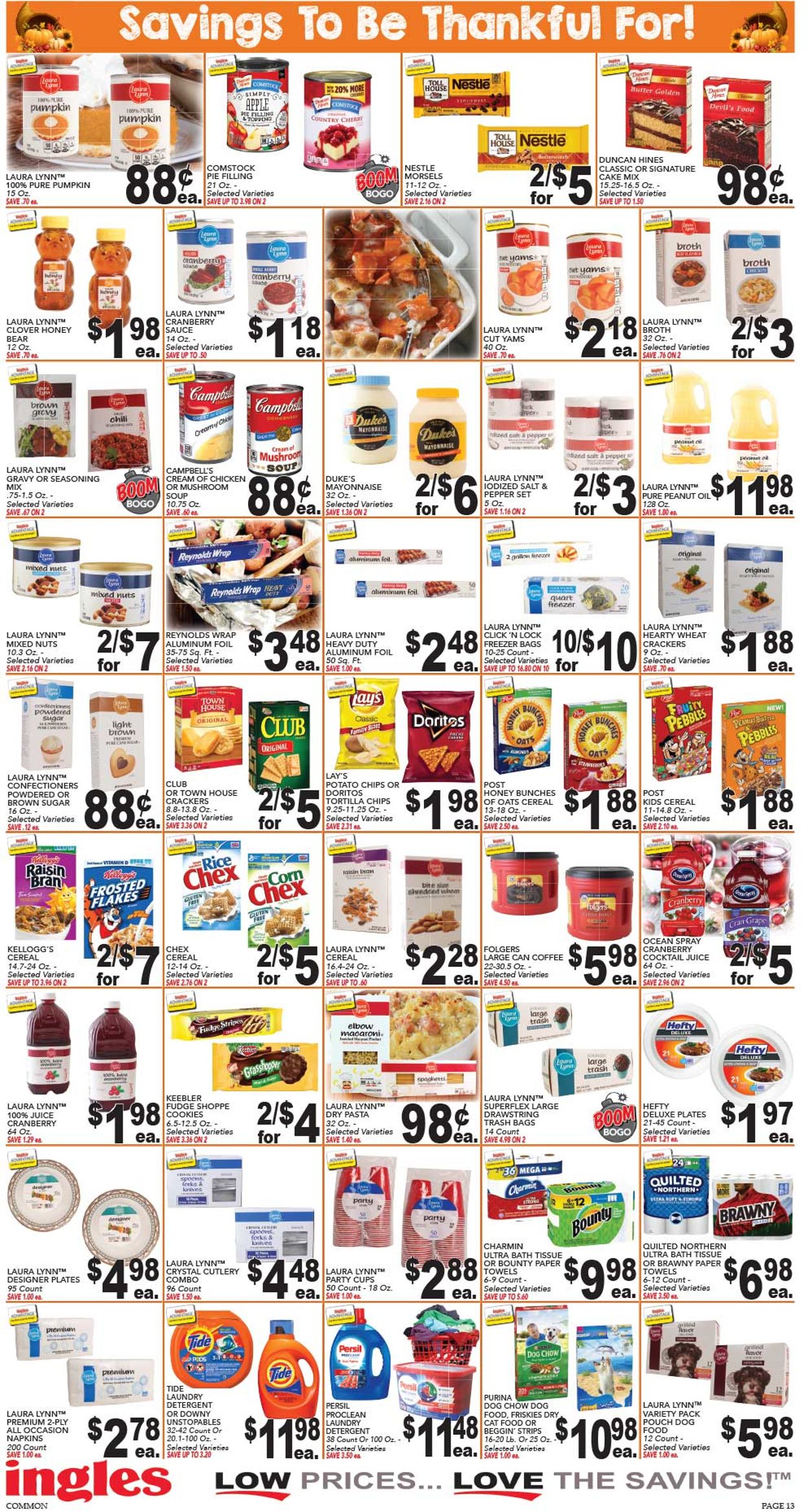 Catalogue Ingles - Thanksgiving Ad 2019 from 11/20/2019
