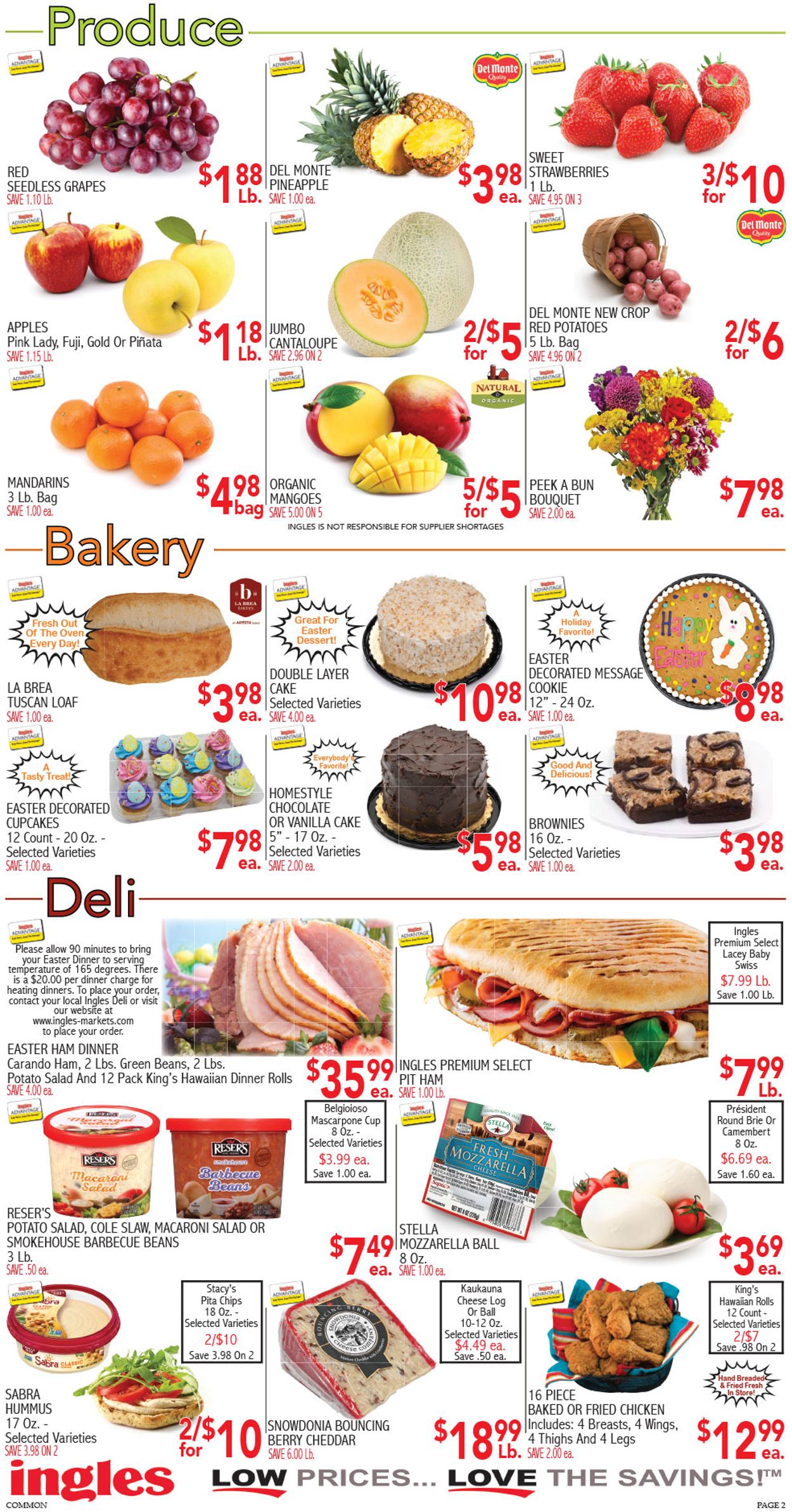 Catalogue Ingles Easter 2021 ad from 03/31/2021