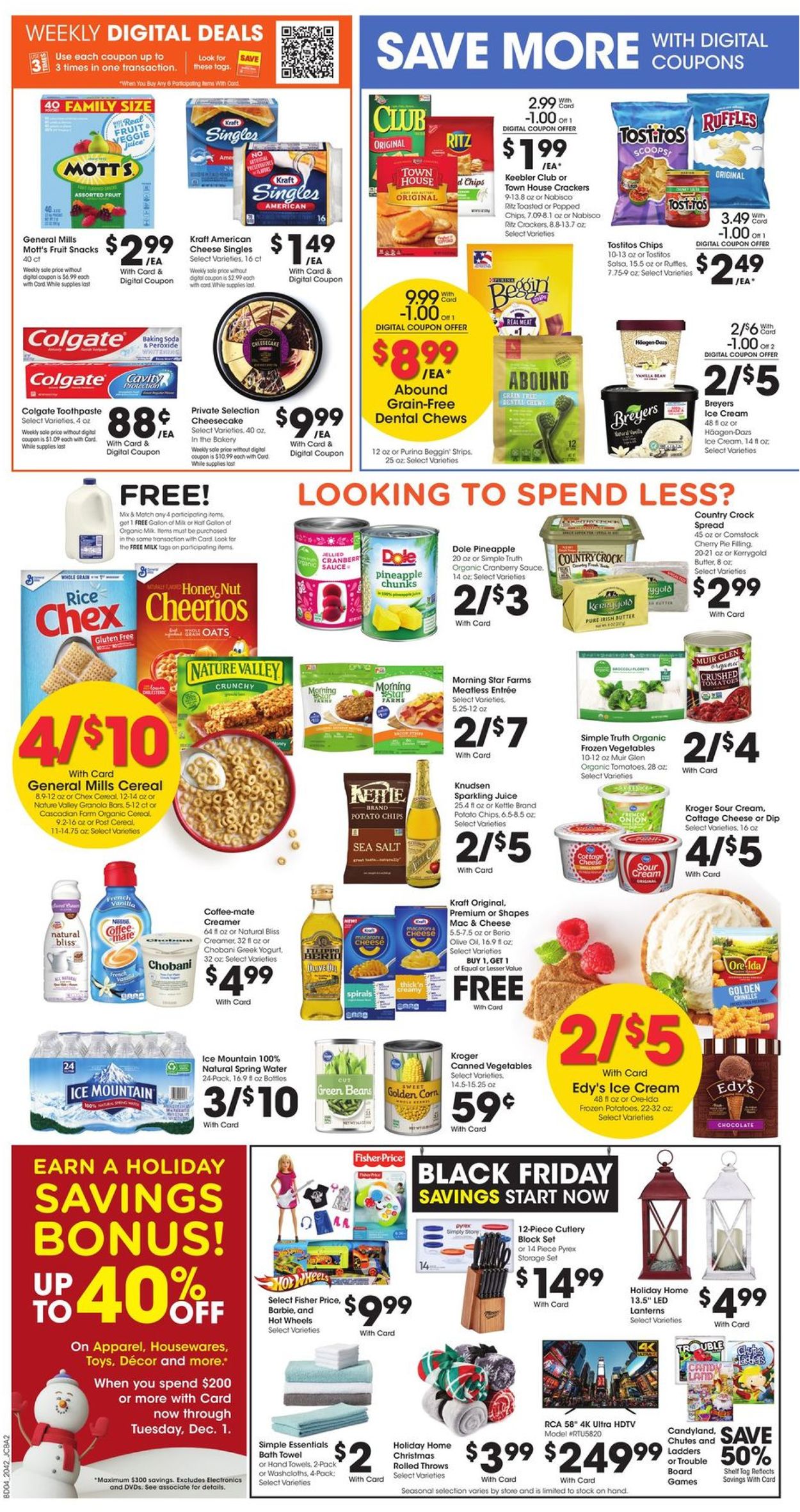 Catalogue Jay C Food Stores Thanksgiving 2020 Ad from 11/18/2020