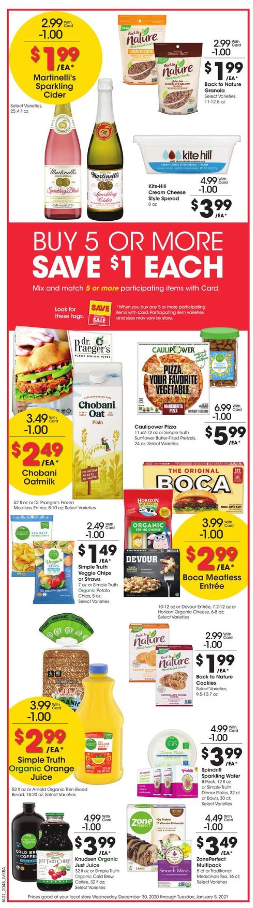 Catalogue Jay C Food Stores from 12/30/2020