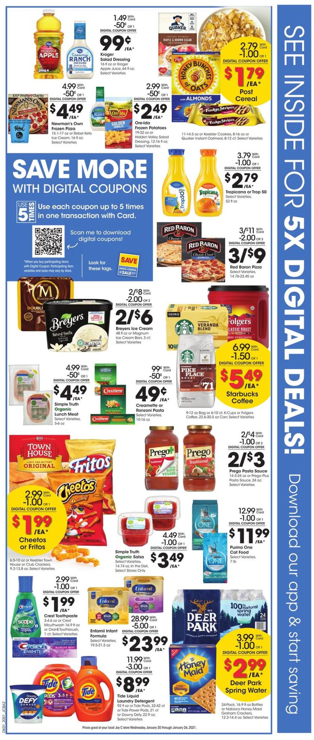 Catalogue Jay C Food Stores from 01/20/2021