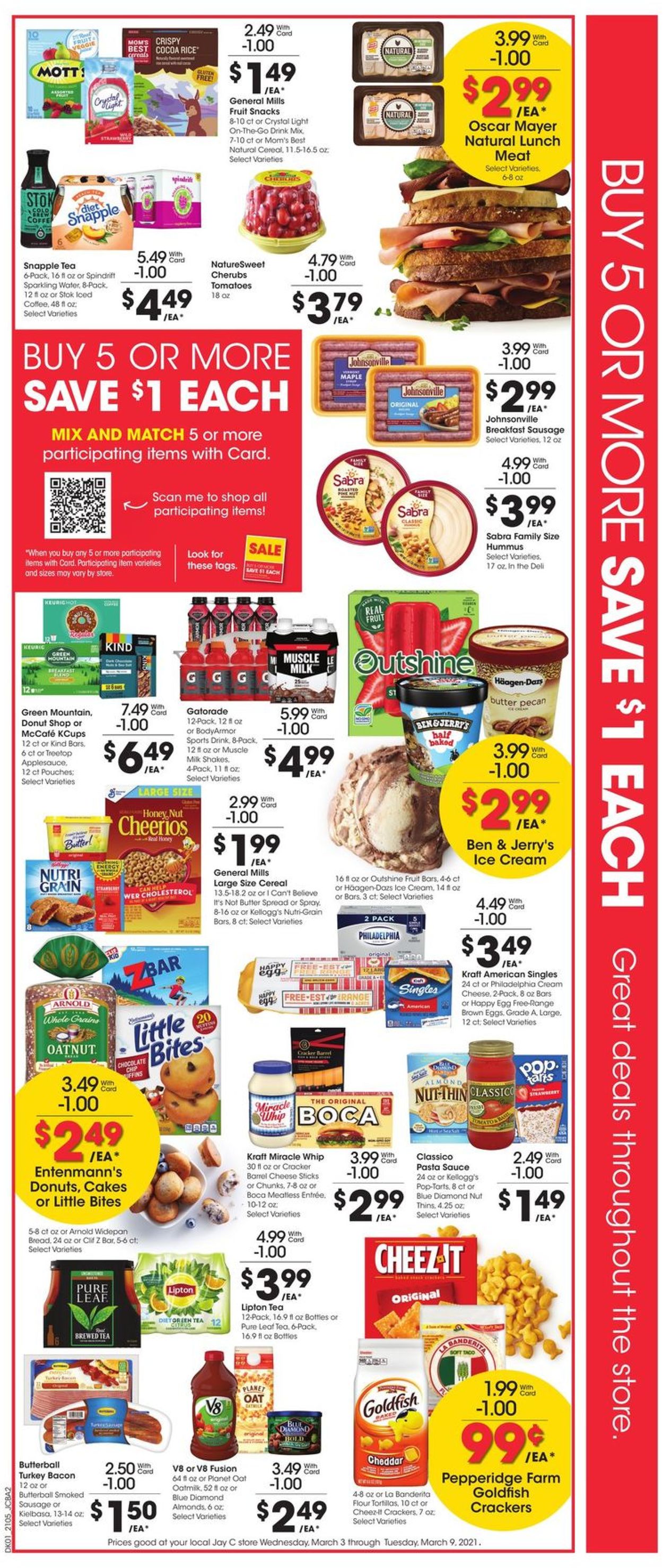 Catalogue Jay C Food Stores from 03/03/2021