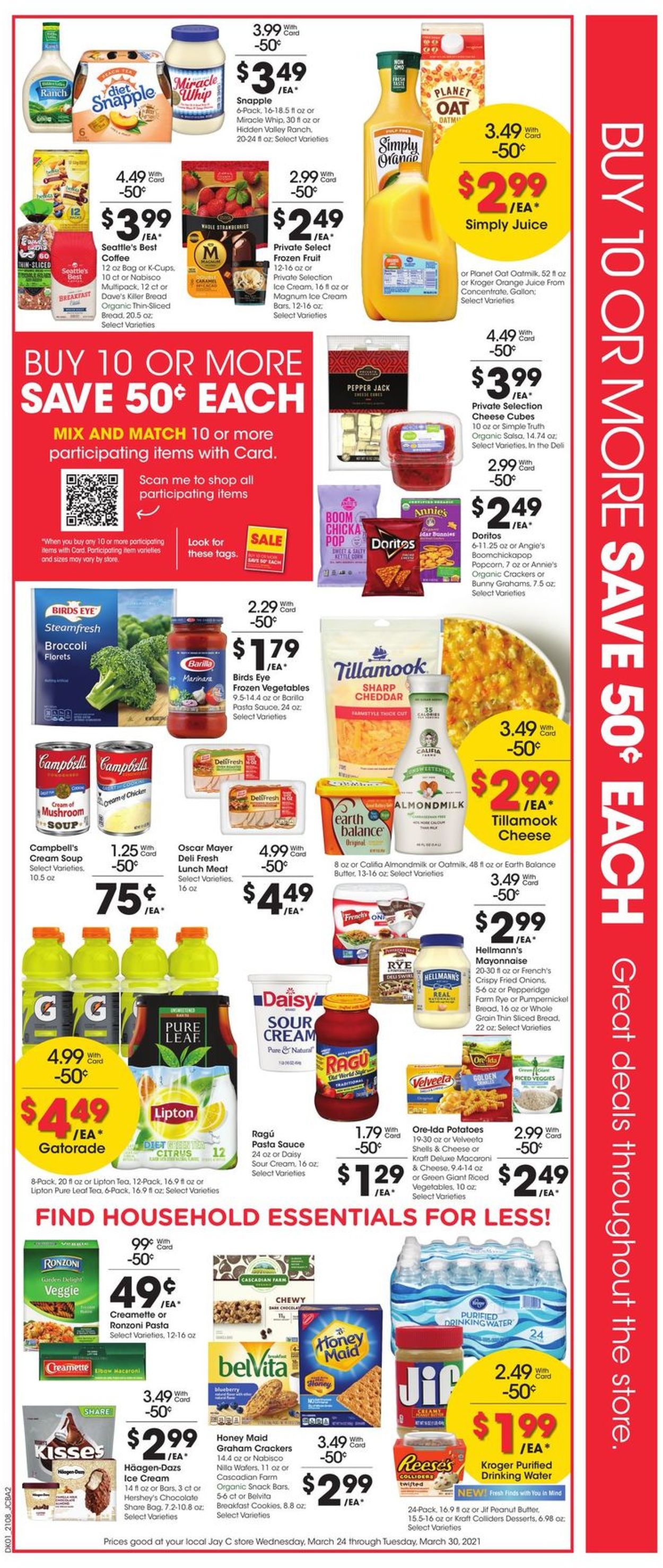 Catalogue Jay C Food Stores from 03/24/2021