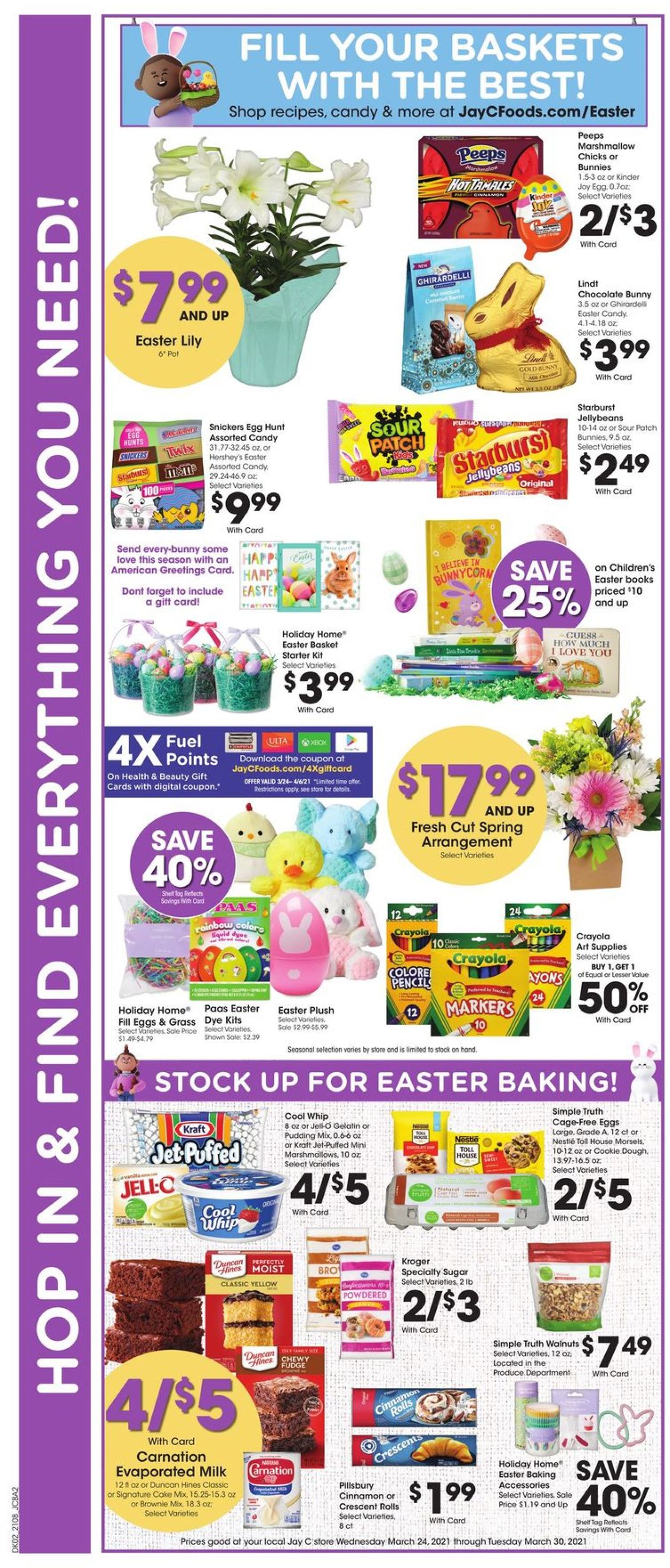 Catalogue Jay C Food Stores from 03/24/2021