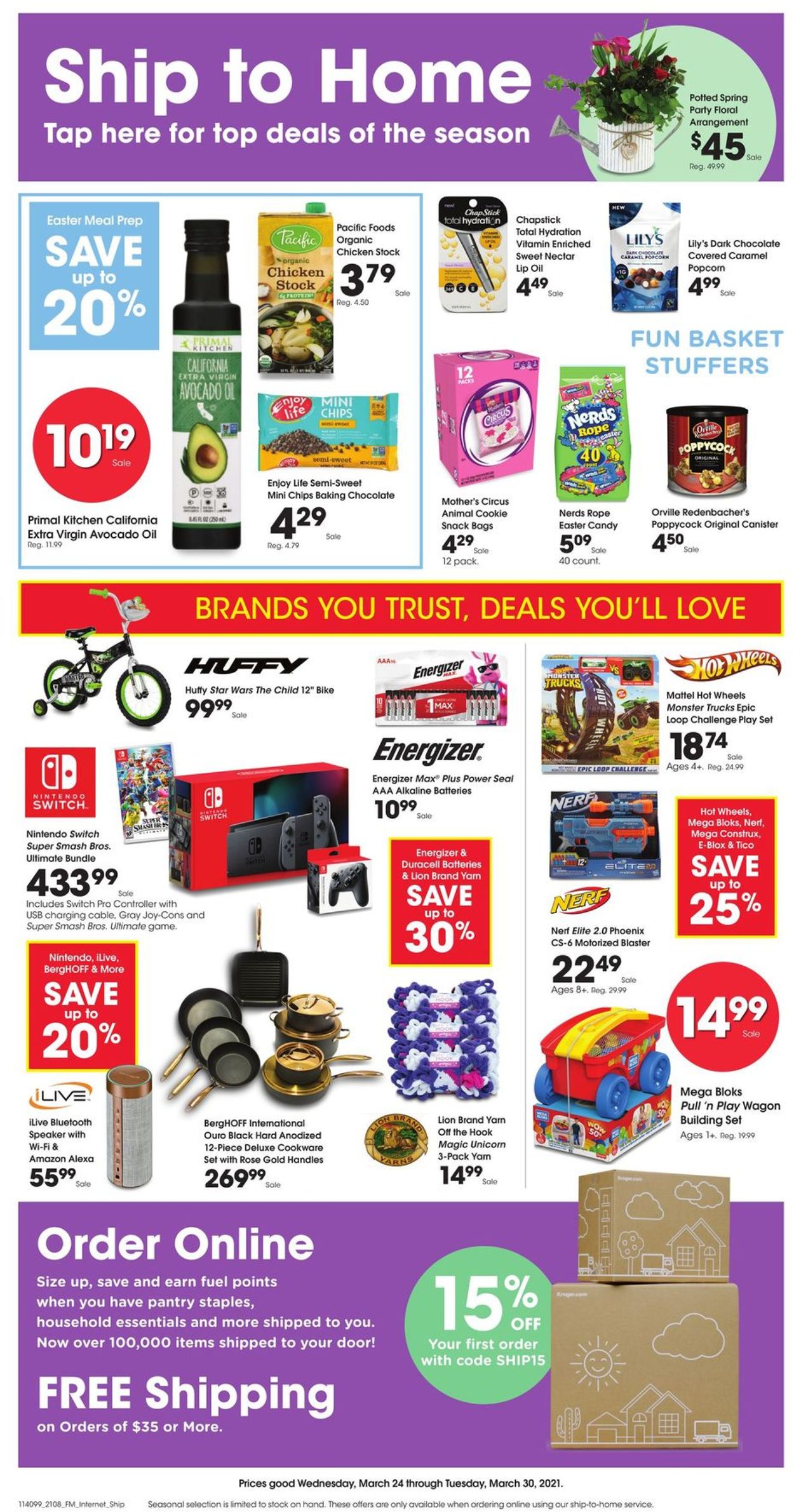 Catalogue Jay C Food Stores - Easter 2021 Ad from 03/24/2021