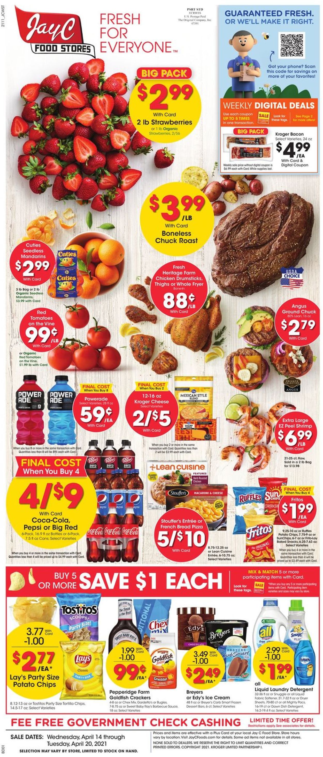 Catalogue Jay C Food Stores from 04/14/2021
