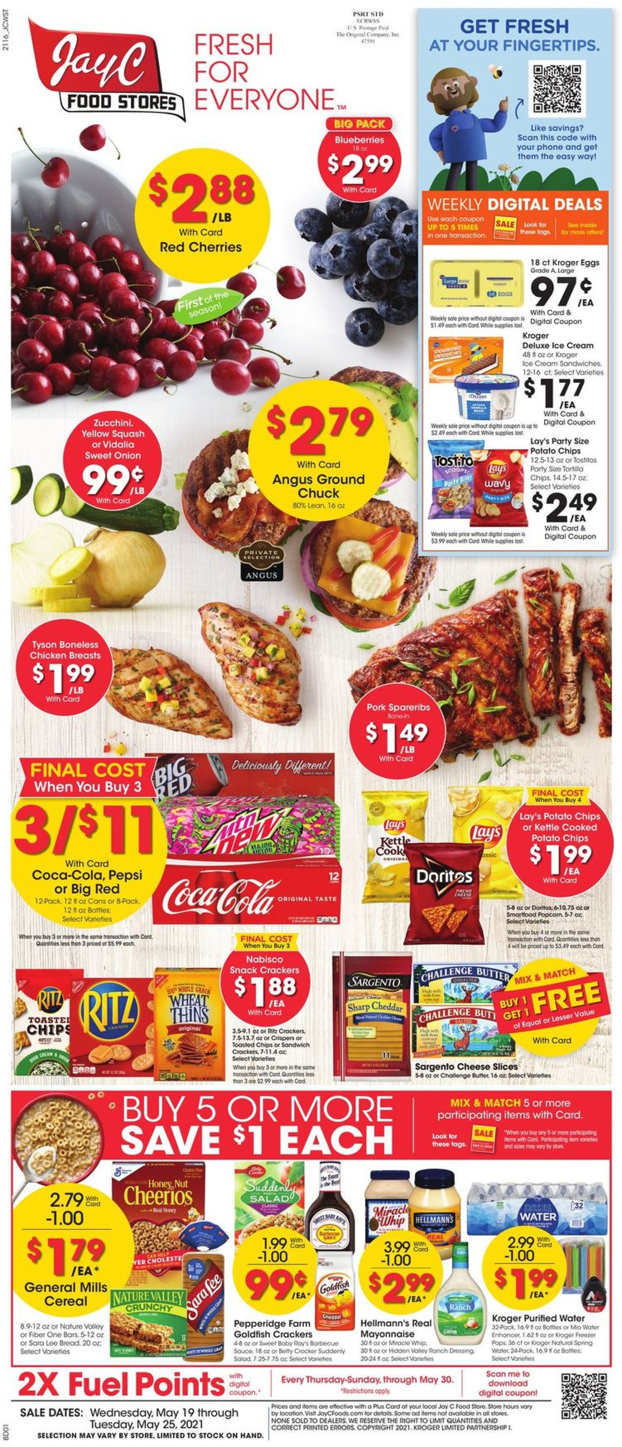 Catalogue Jay C Food Stores from 05/19/2021