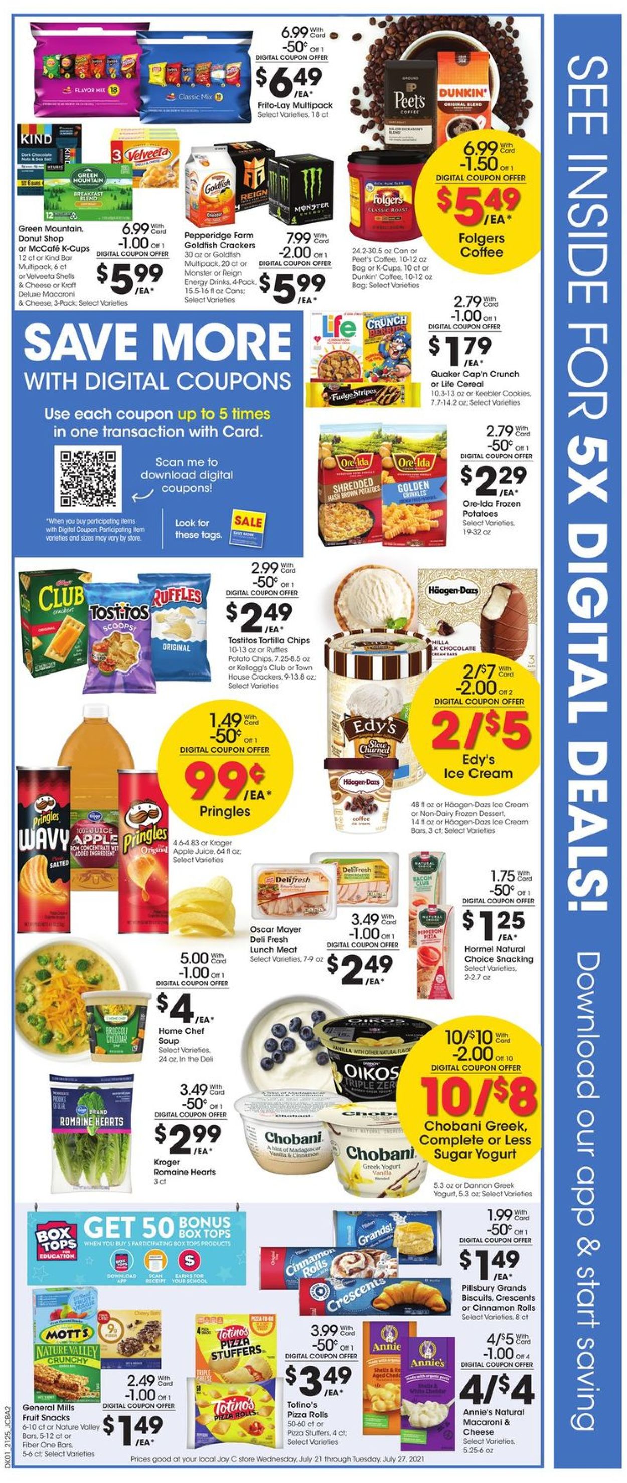 Catalogue Jay C Food Stores from 07/21/2021