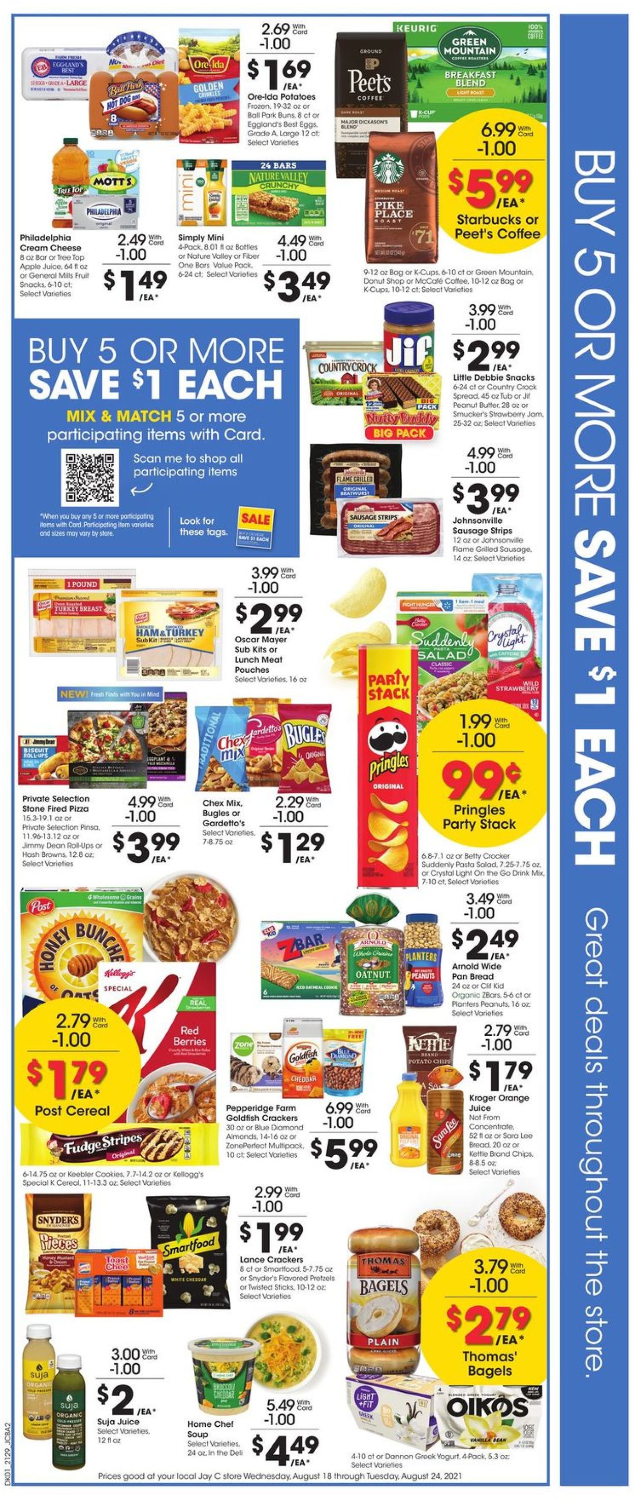 Catalogue Jay C Food Stores from 08/18/2021