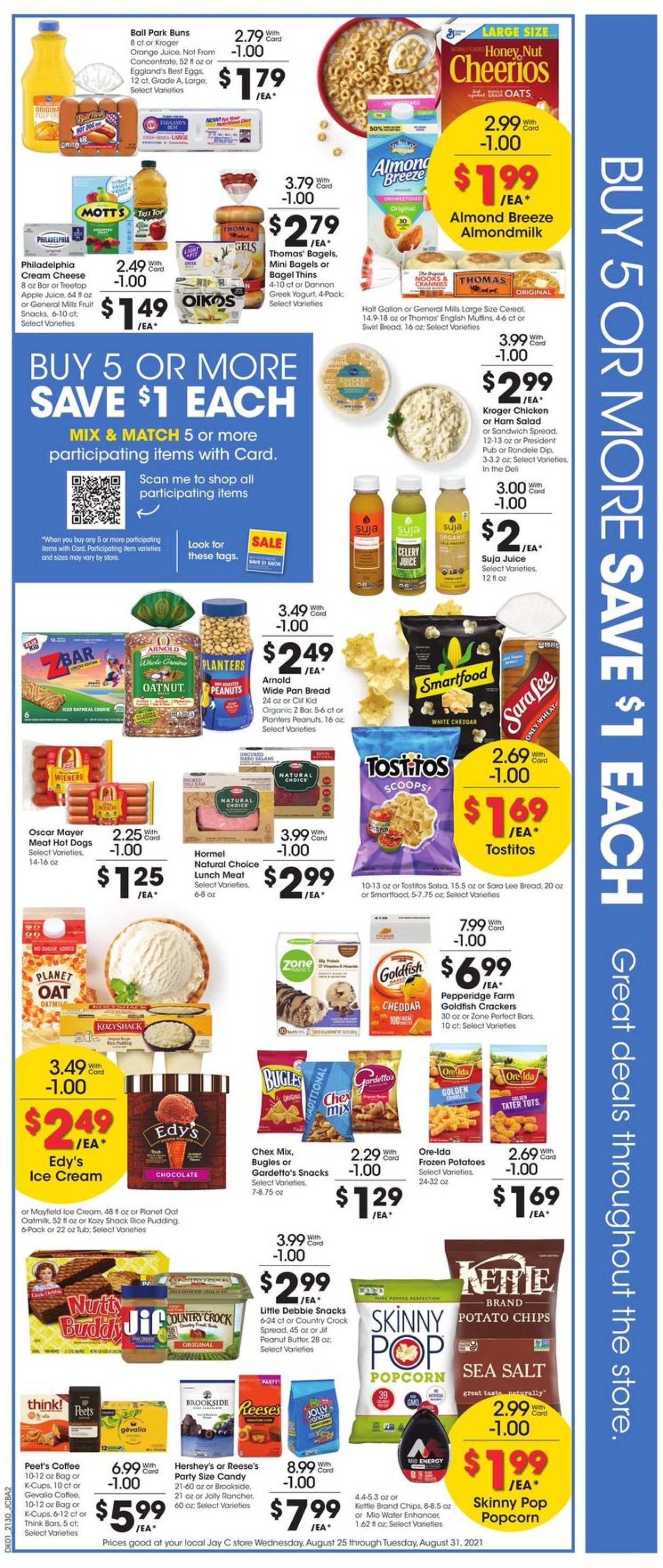 Catalogue Jay C Food Stores from 08/25/2021