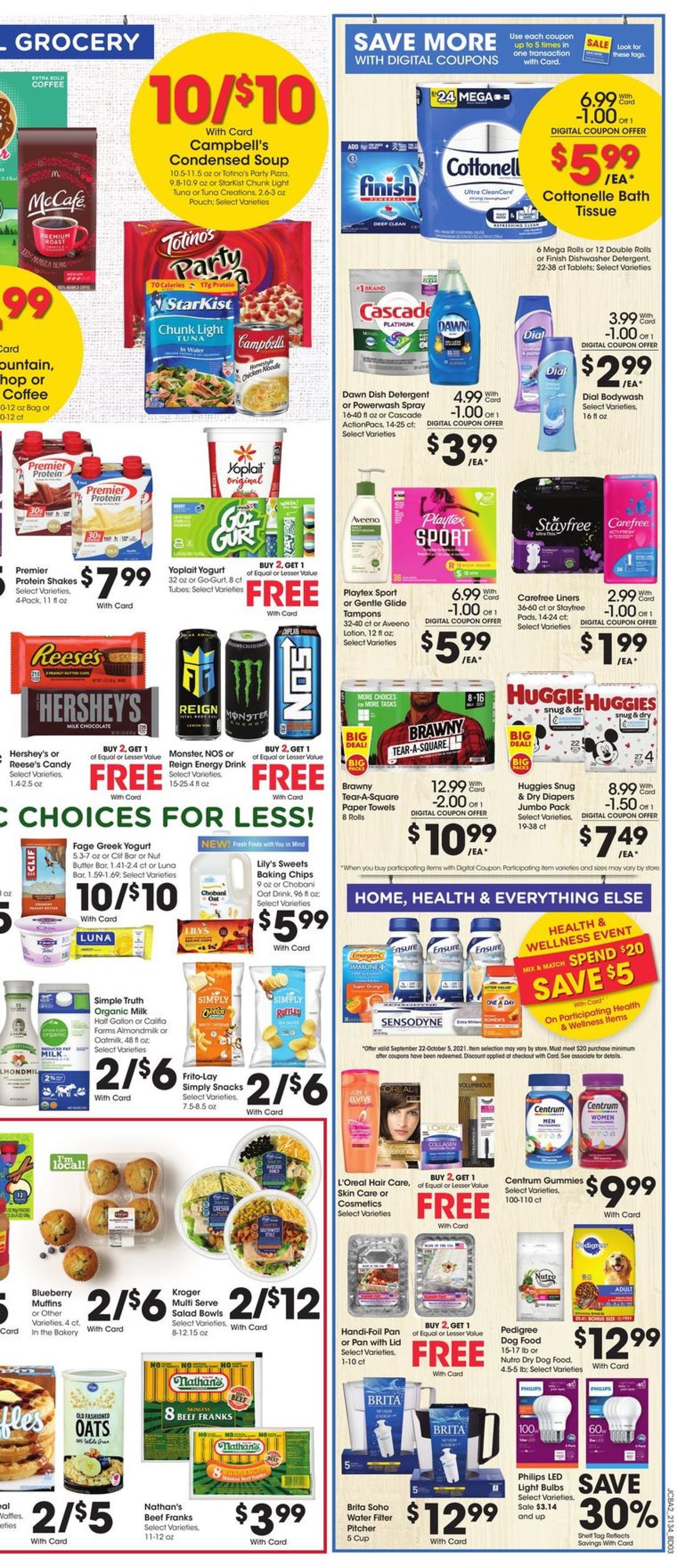 Catalogue Jay C Food Stores from 09/22/2021