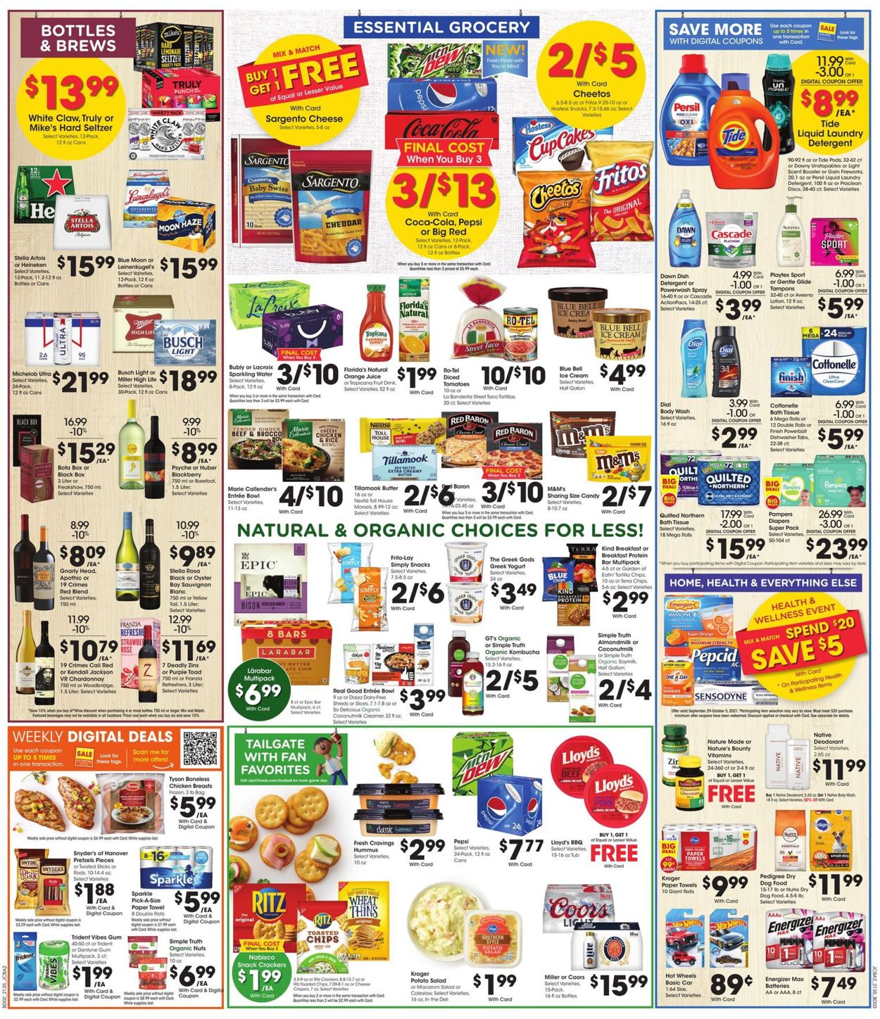 Catalogue Jay C Food Stores Halloween 2021 from 09/29/2021
