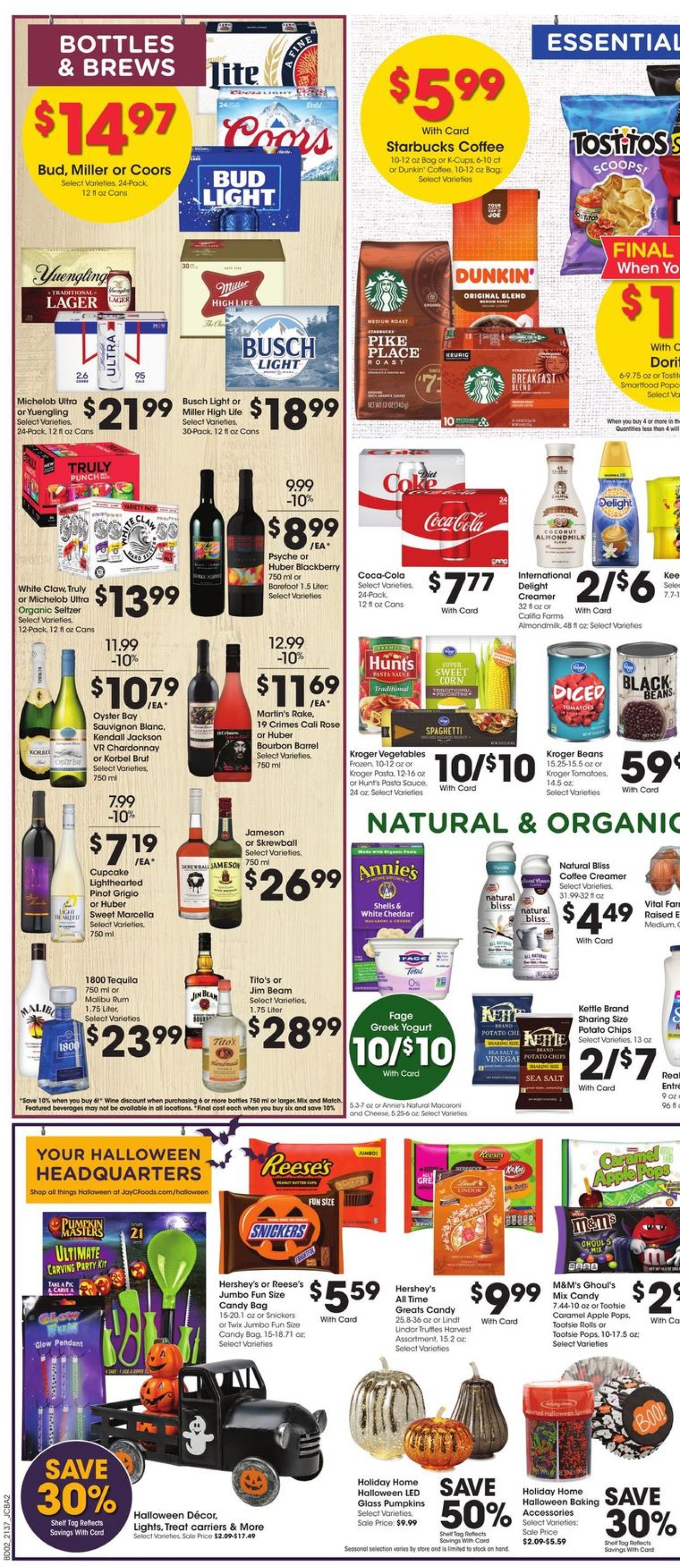 Catalogue Jay C Food Stores Halloween 2021 from 10/13/2021