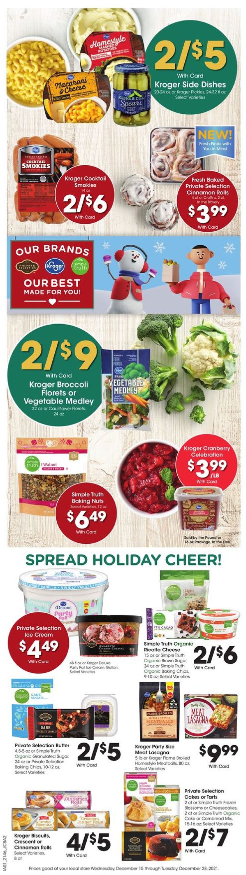 Catalogue Jay C Food Stores CHRISTMAS 2021 from 12/15/2021