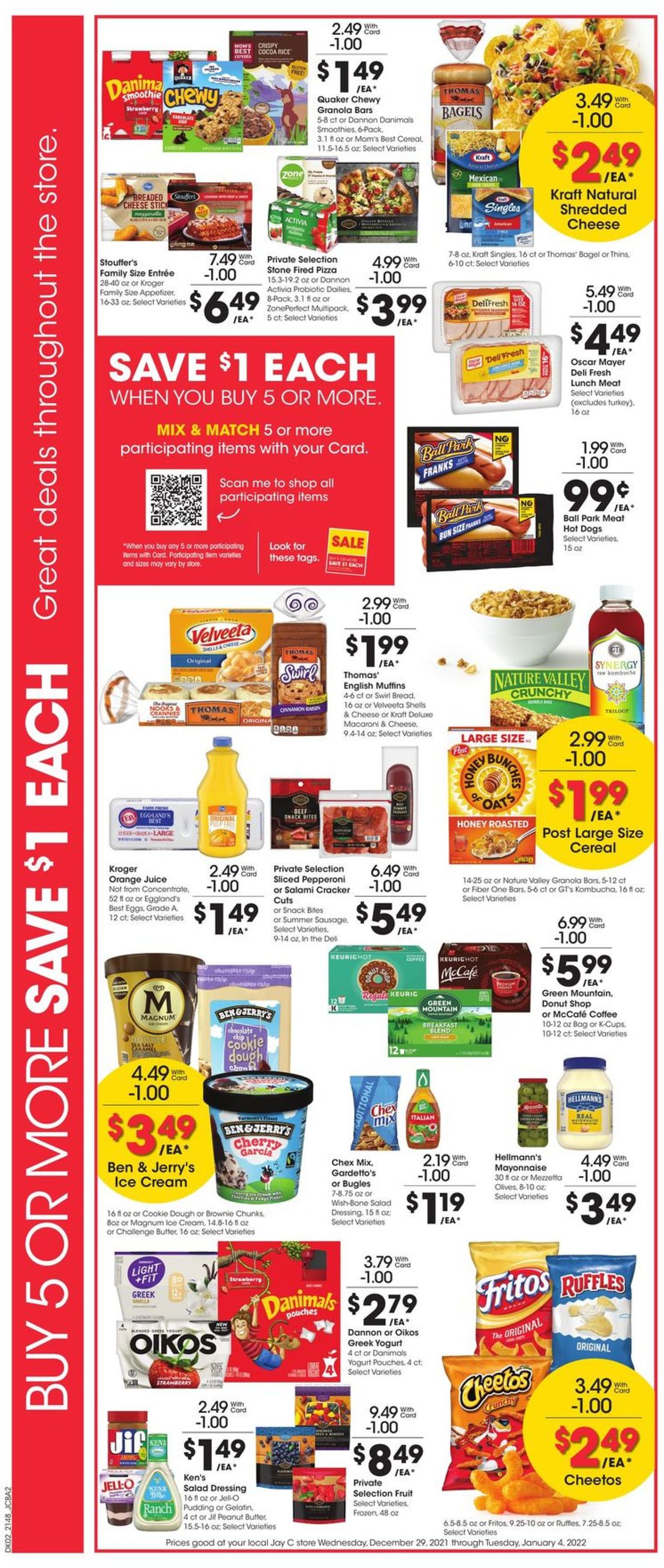 Catalogue Jay C Food Stores from 12/29/2021