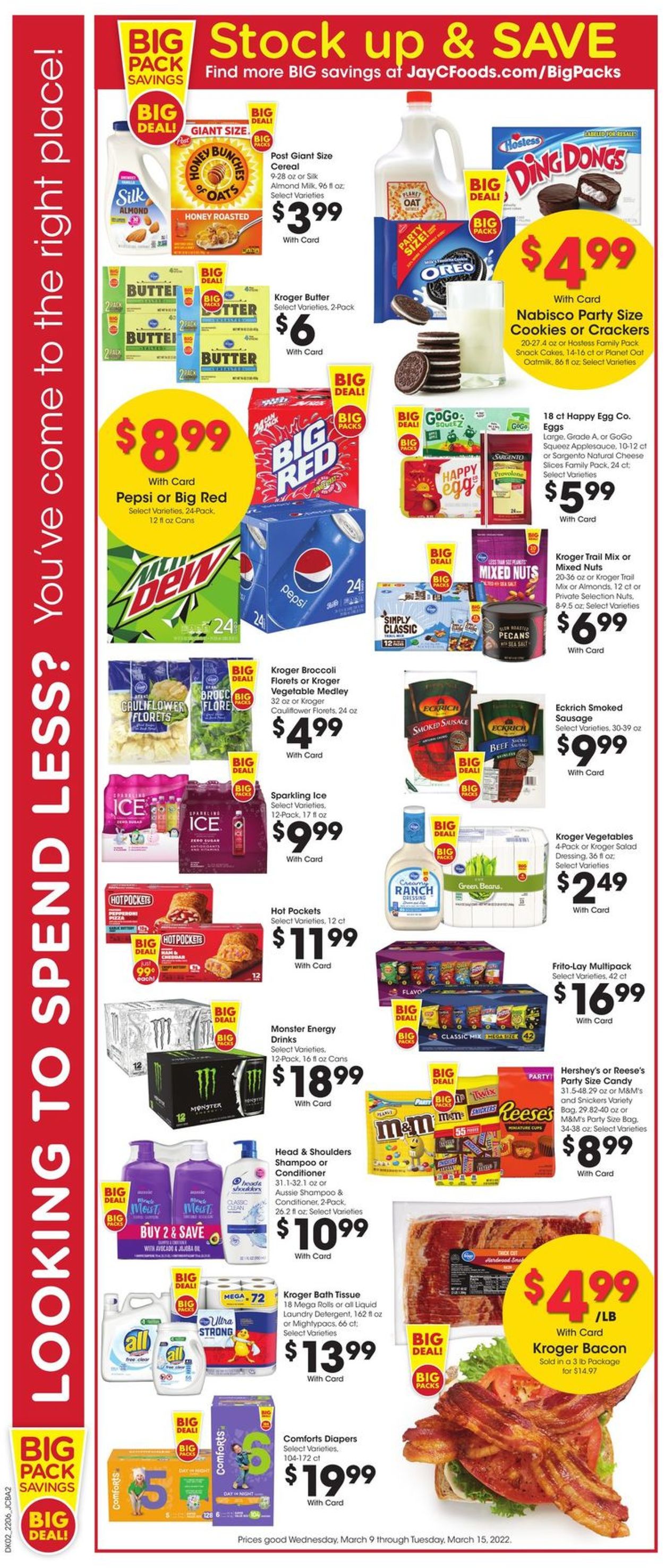 Catalogue Jay C Food Stores from 03/09/2022