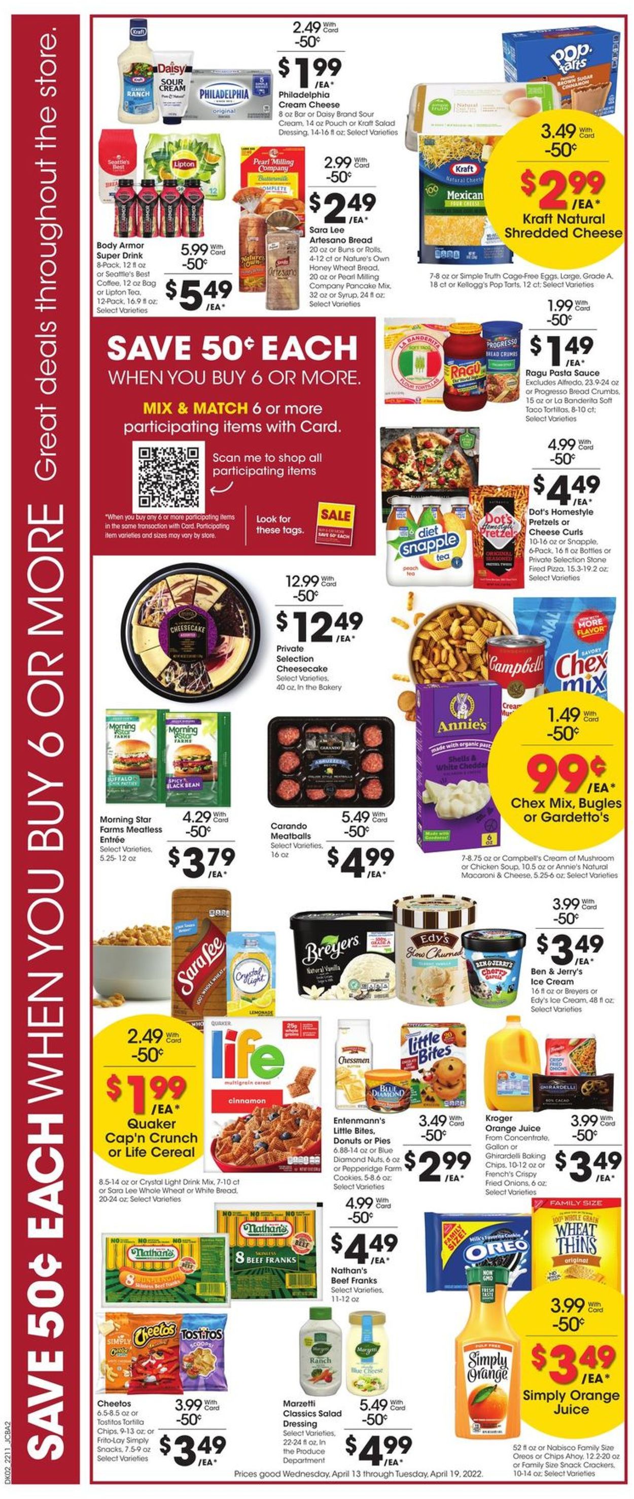 Catalogue Jay C Food Stores EASTER AD 2022 from 04/13/2022