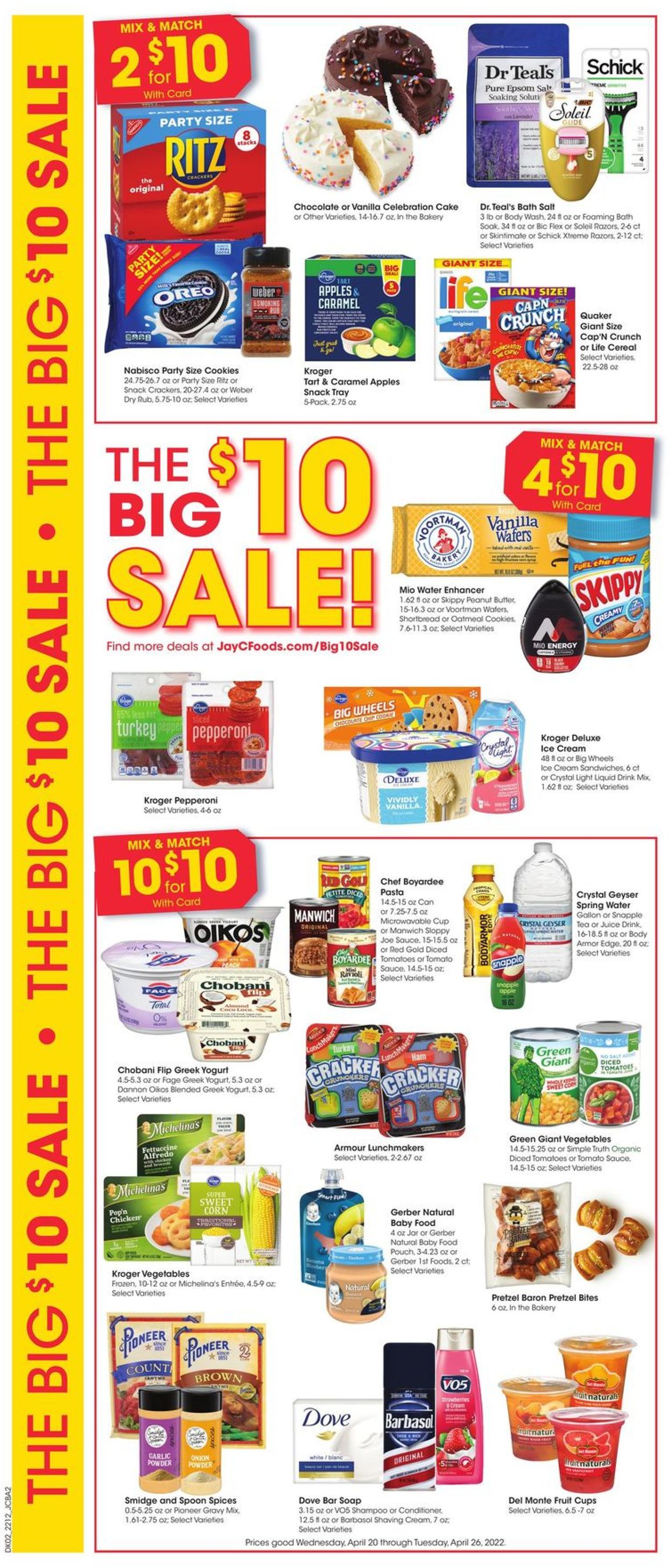 Catalogue Jay C Food Stores from 04/20/2022