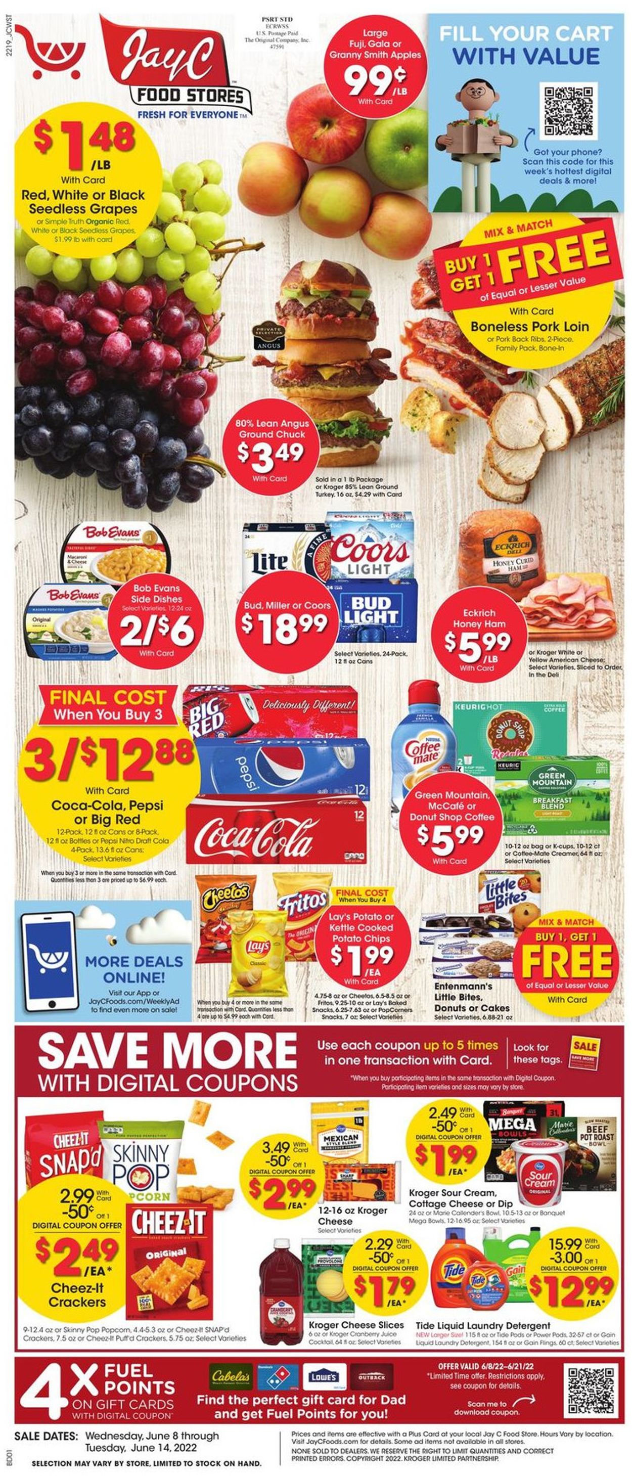 Catalogue Jay C Food Stores from 06/08/2022