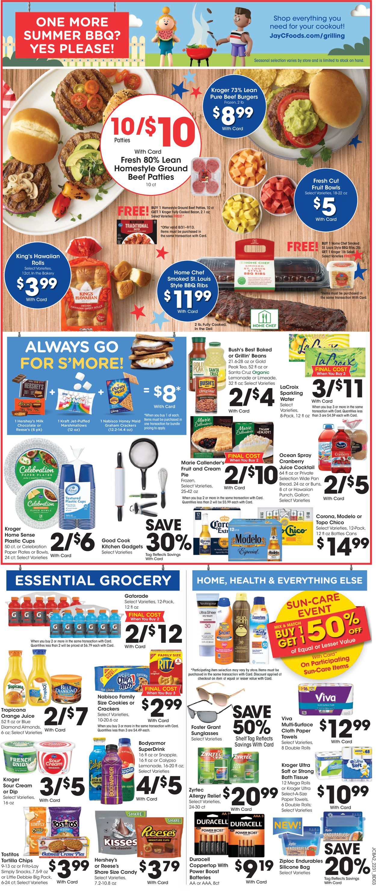 Catalogue Jay C Food Stores from 08/31/2022