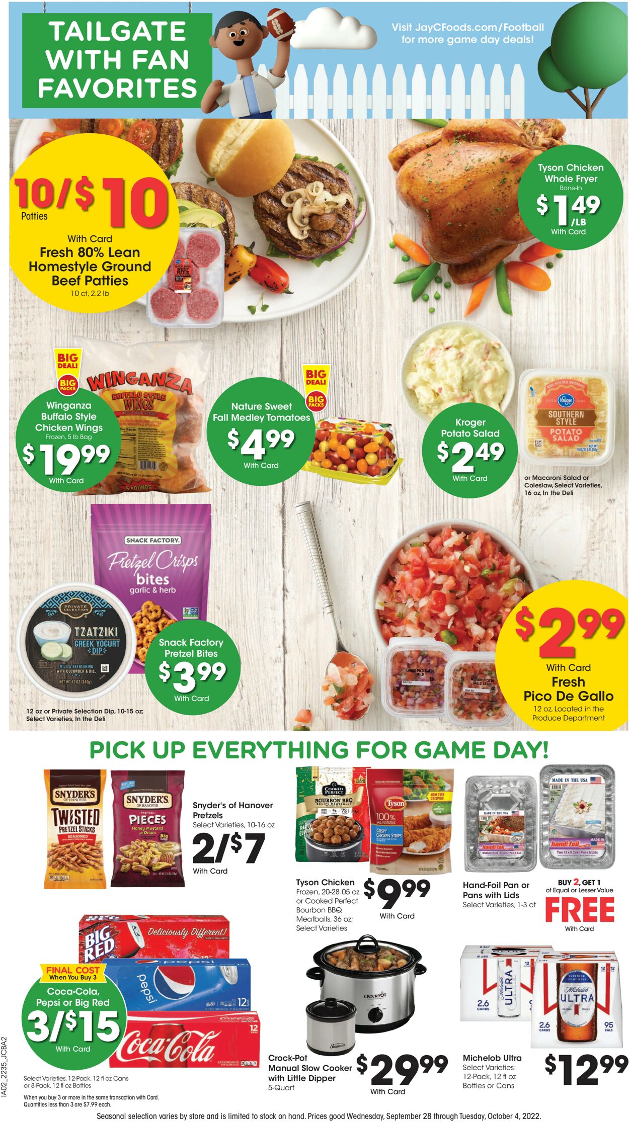 Catalogue Jay C Food Stores from 09/28/2022