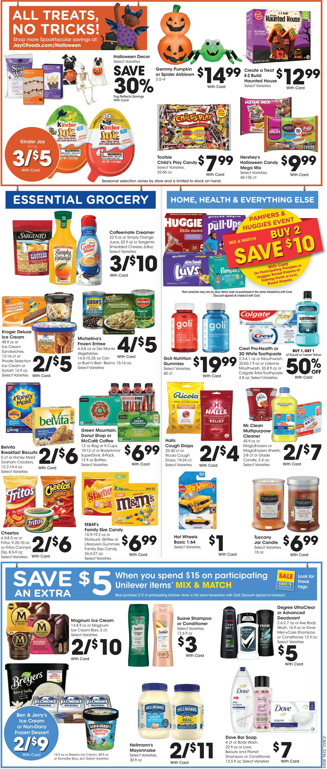 Catalogue Jay C Food Stores from 10/05/2022