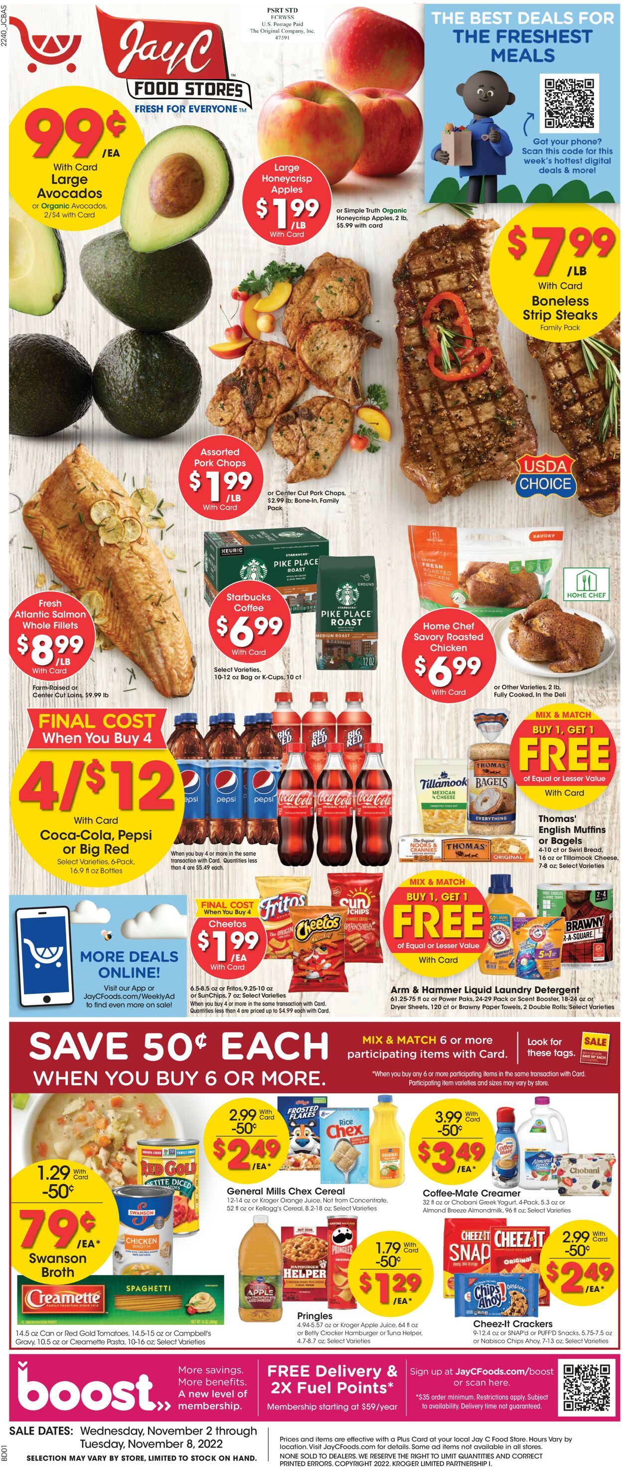 Catalogue Jay C Food Stores from 11/02/2022