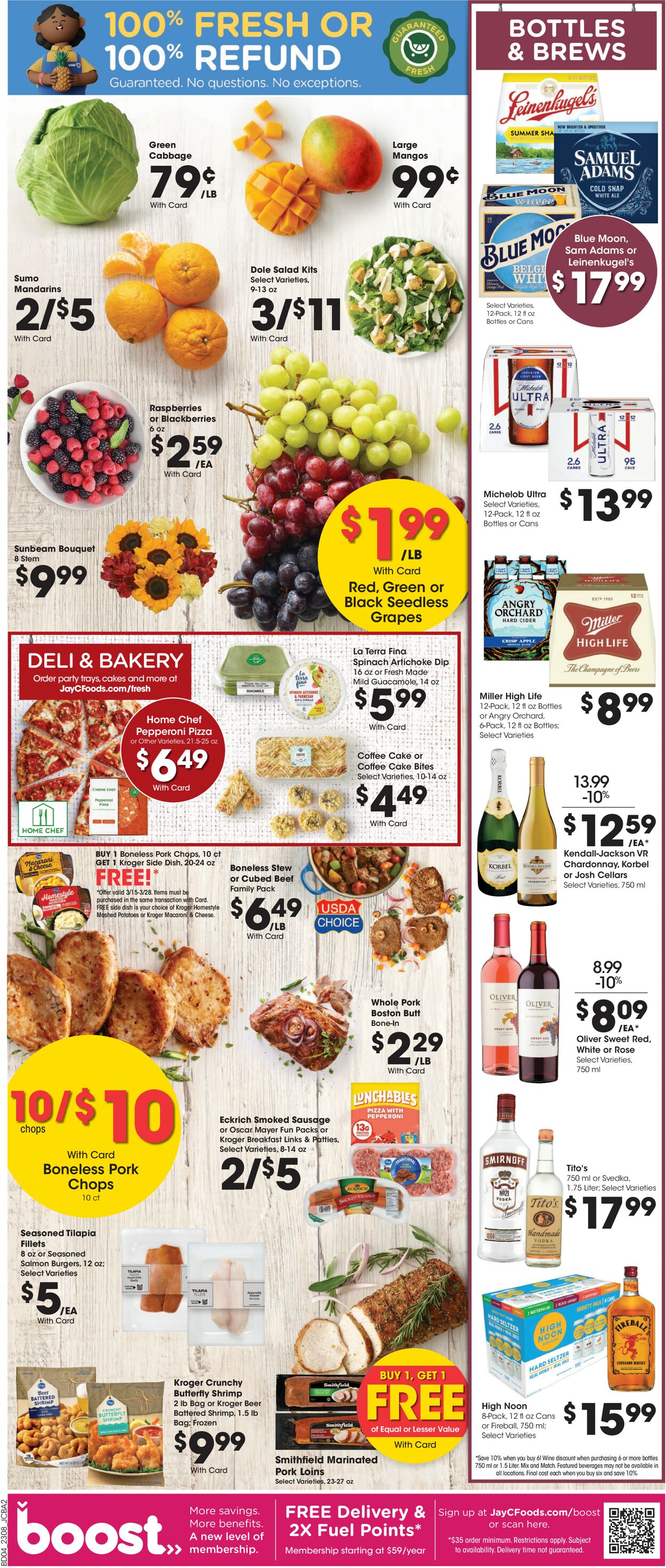 Catalogue Jay C Food Stores from 03/22/2023