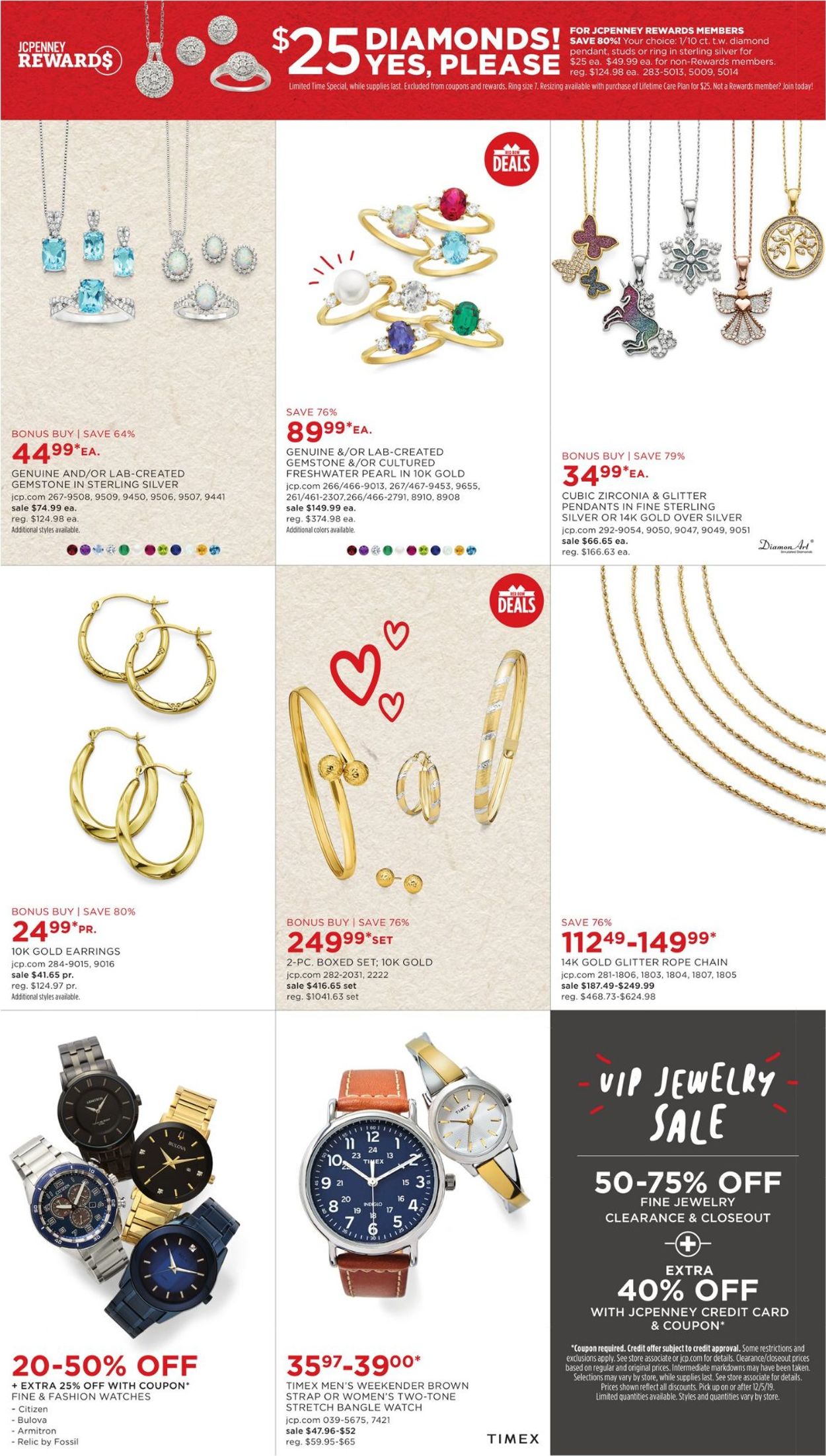 Catalogue JCPenney - Holidays Ad 2019 from 12/05/2019