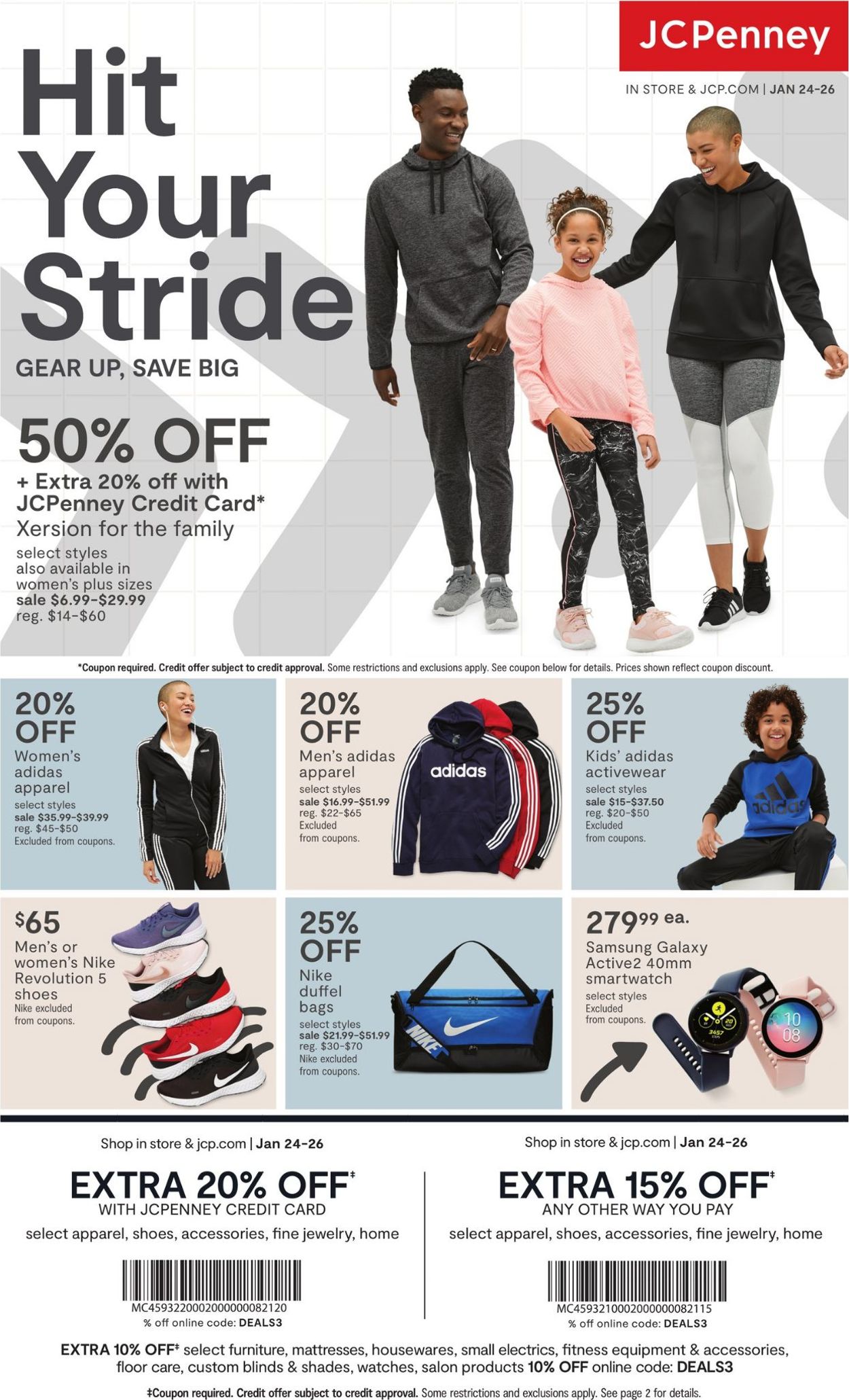 jcpenney adidas