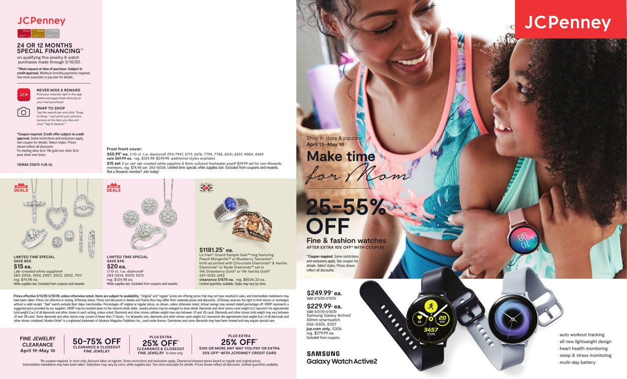 Catalogue JCPenney from 04/13/2020