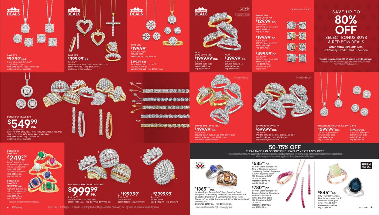 JCPenney Holiday Jewelry Sale 2020 Current weekly ad 12/02 12/24/2020