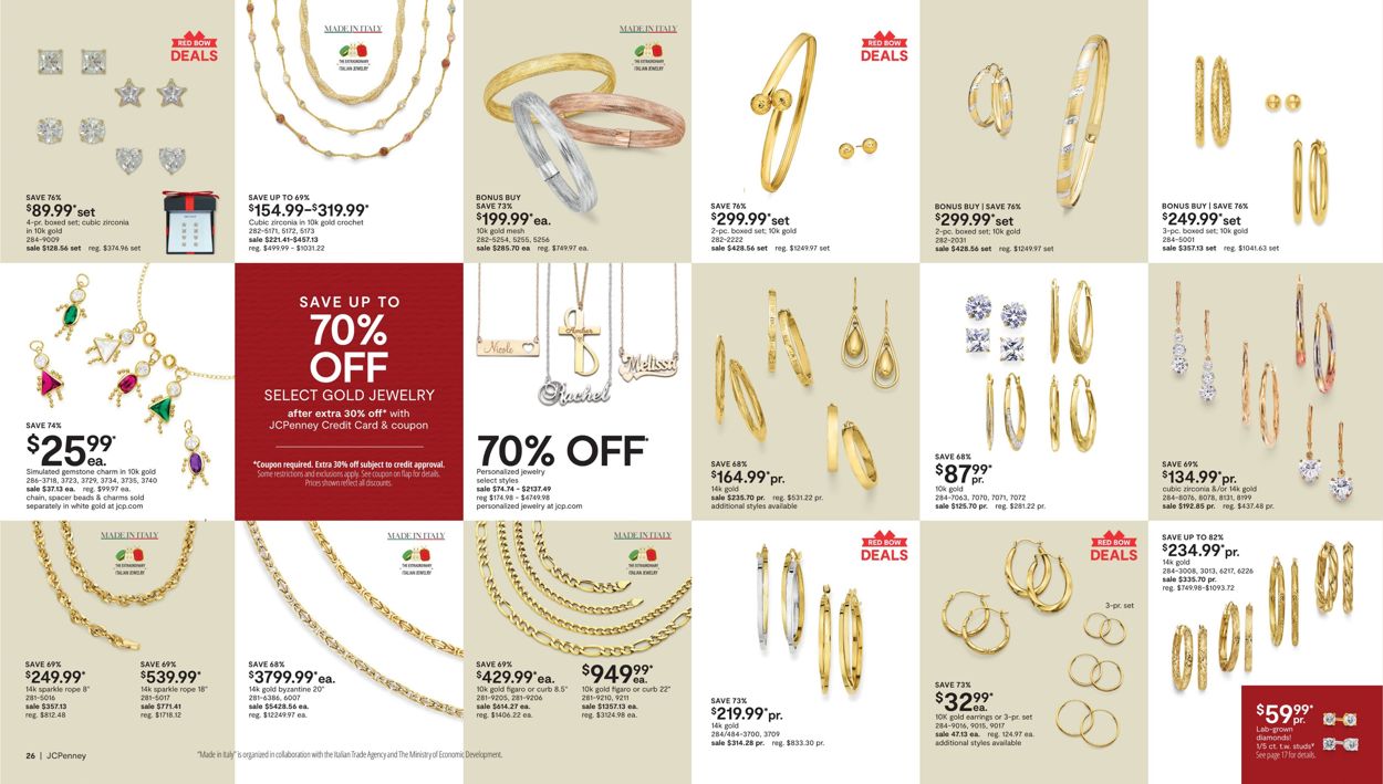 Catalogue JCPenney Holiday Jewelry Sale 2020 from 12/02/2020