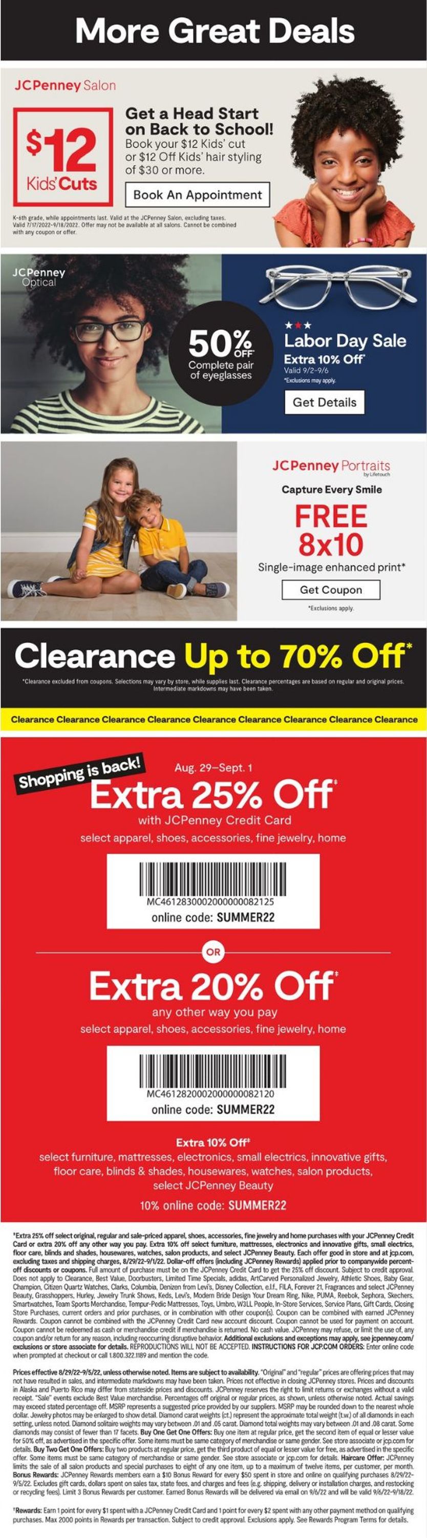 Catalogue JCPenney from 08/29/2022