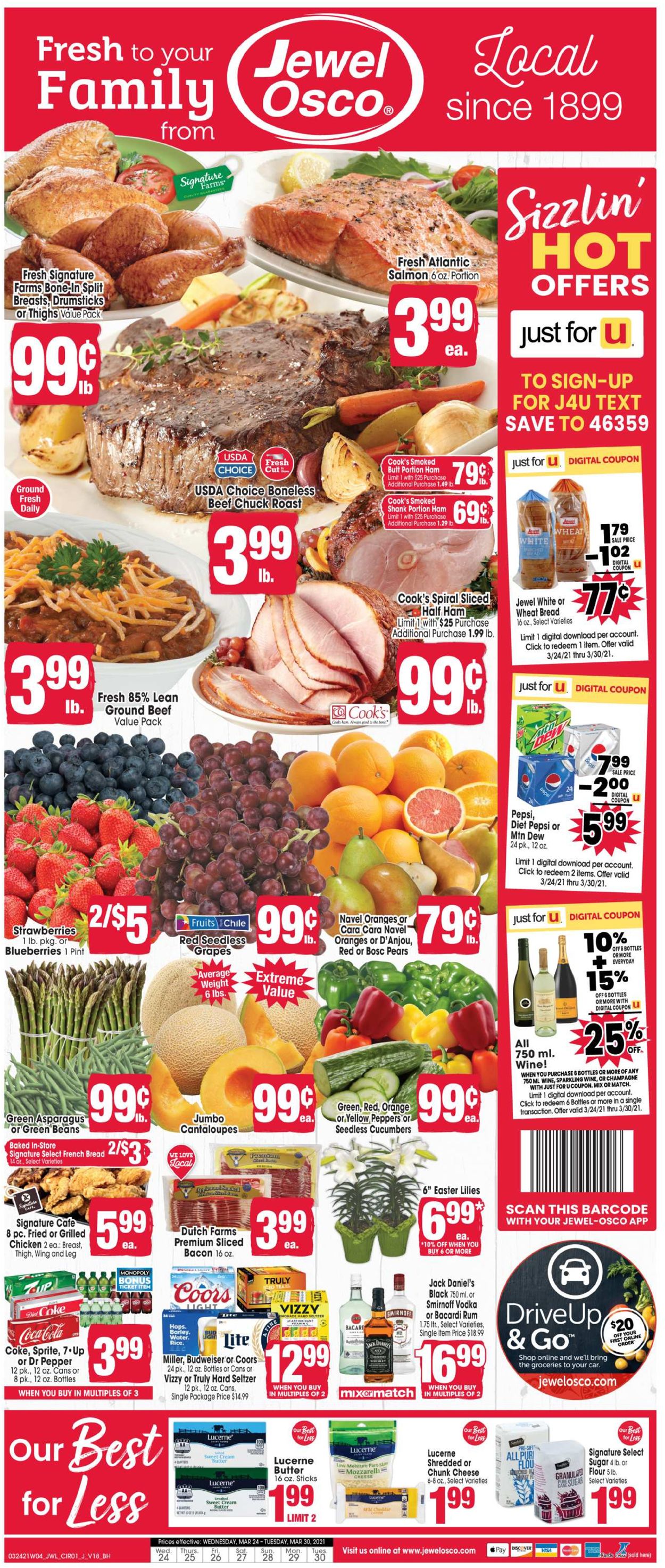 Jewel Osco Easter 2021 Current weekly ad 03/24 03/30/2021