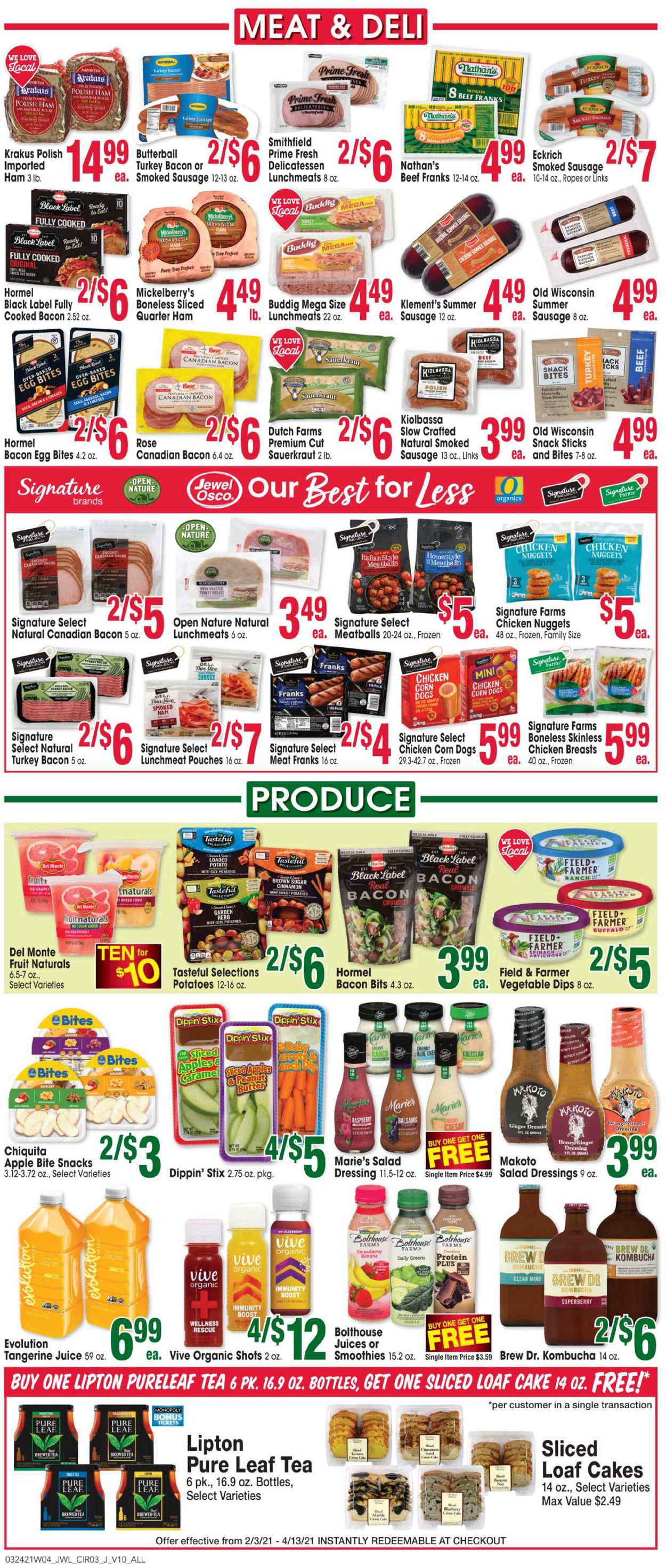Catalogue Jewel Osco - Easter 2021 from 03/24/2021