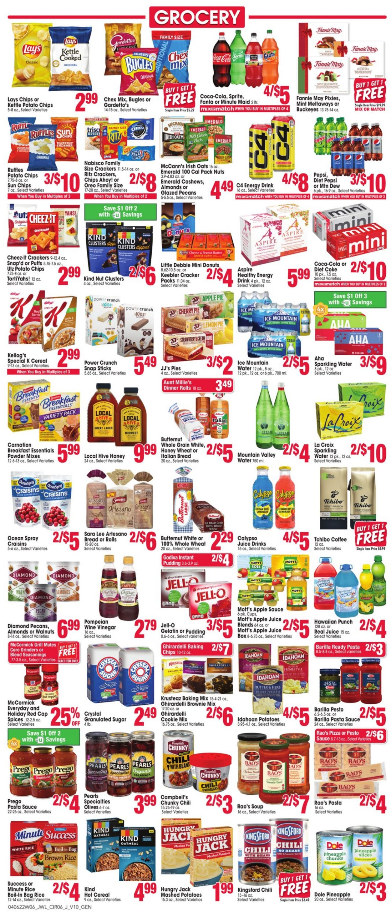 Catalogue Jewel Osco EASTER 2022 from 04/06/2022