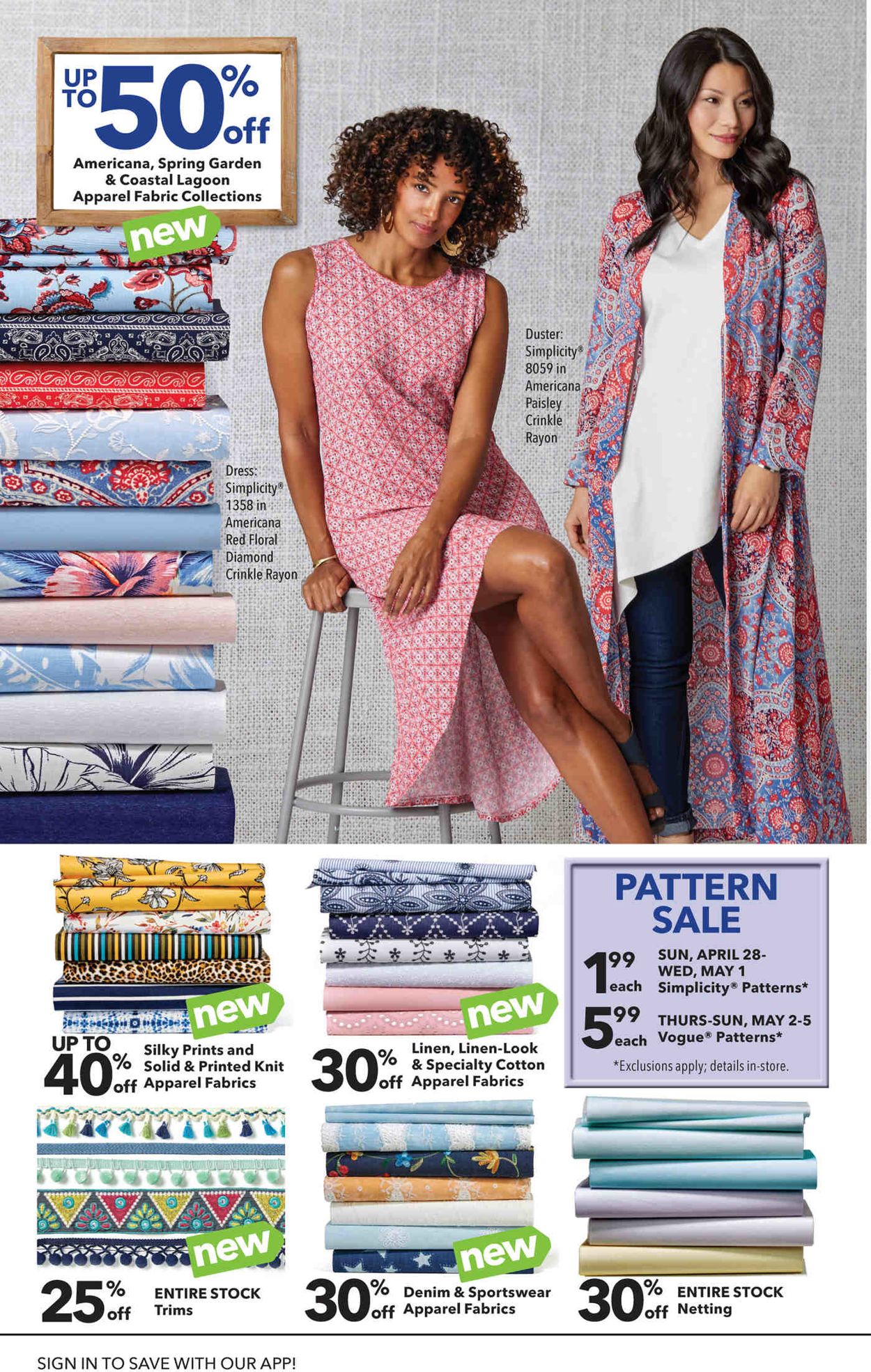 Catalogue Jo-Ann from 04/25/2019