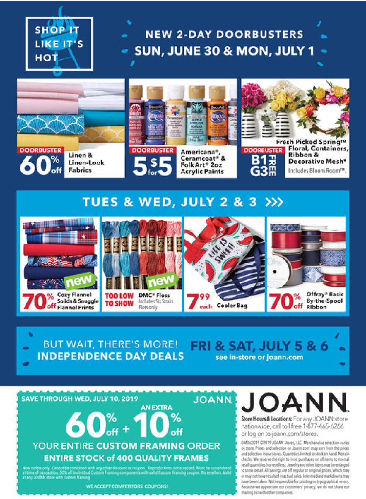 Catalogue Jo-Ann from 06/20/2019