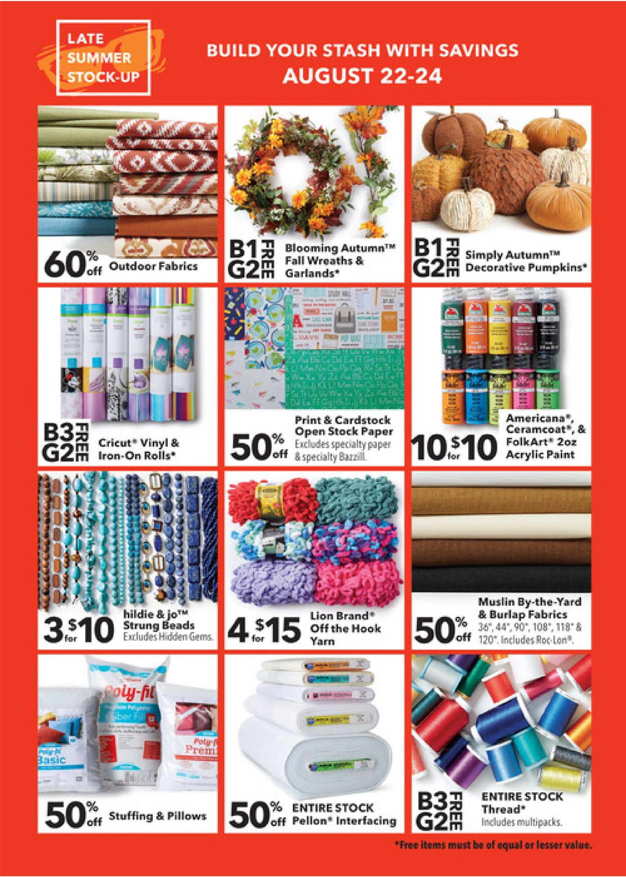 Jo-Ann Current weekly ad 08/15 - 08/28/2019 [15] - frequent-ads.com