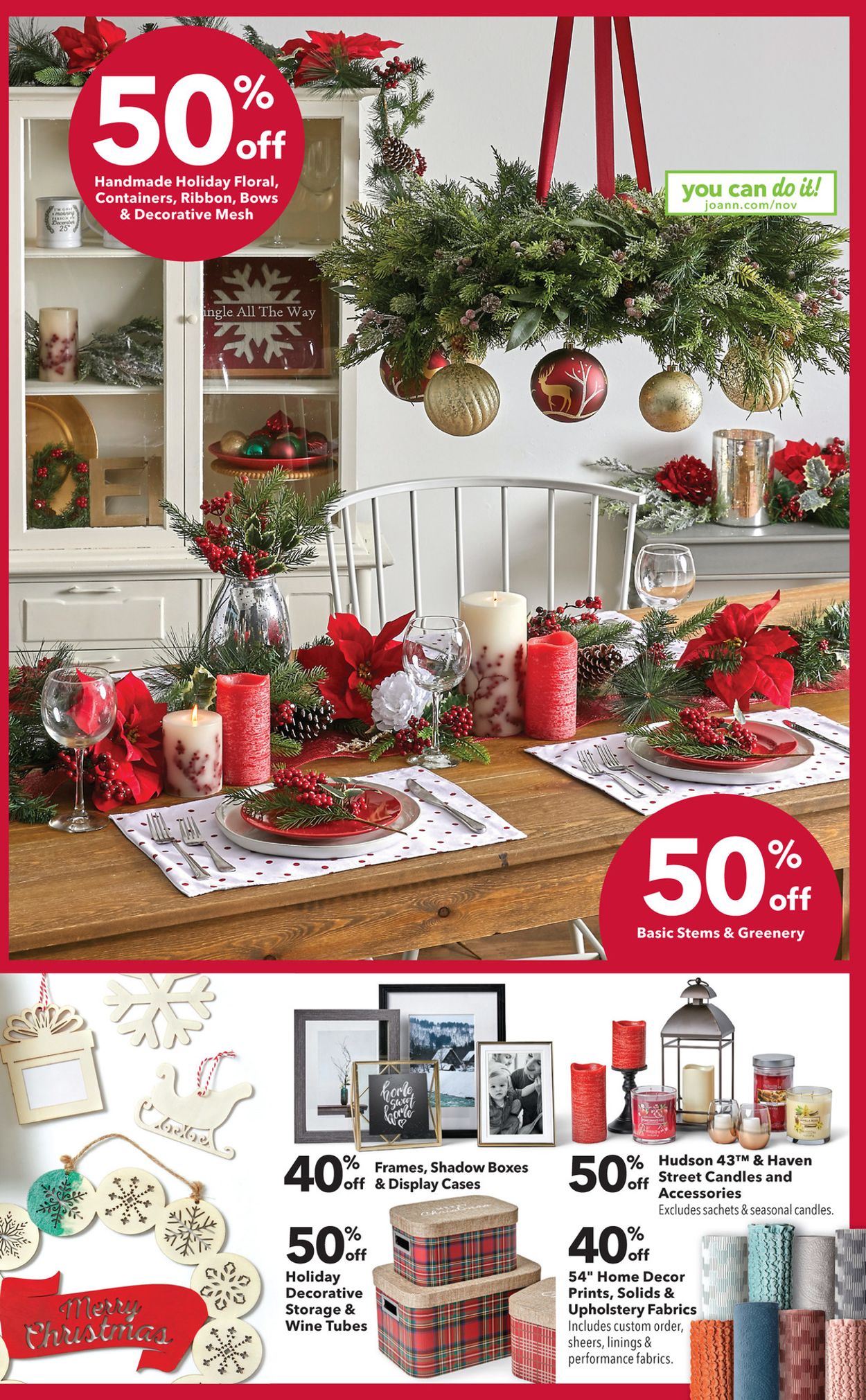 Catalogue Jo-Ann - Early Black Friday 2019 Sale! from 11/01/2019